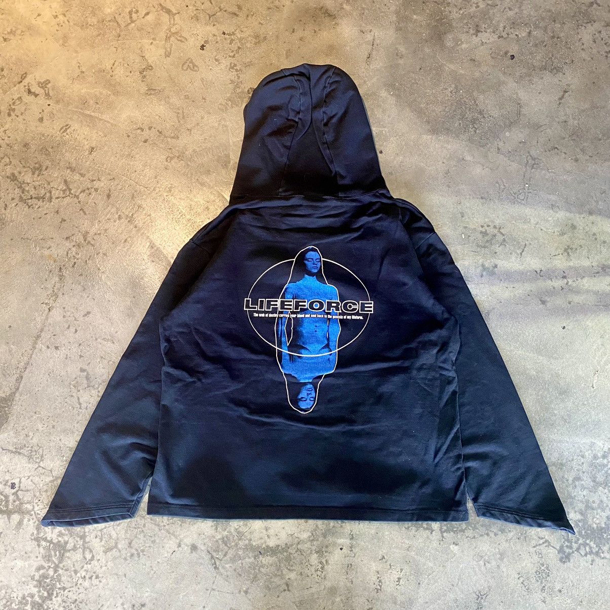 If Six Was Nine × Japanese Brand × Le Grande Bleu (L.G.B.) Rare Bon Kura Japanese Opium Gothic Devilhorn Pullover Size US L / EU 52-54 / 3 - 1 Thumbnail