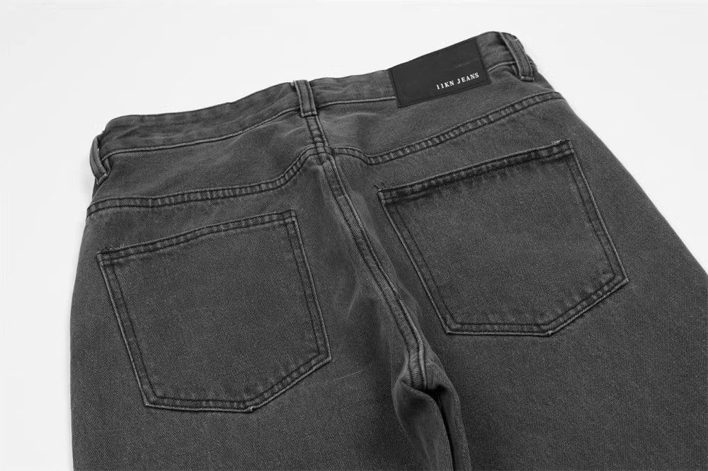 Japanese Brand × Jean Men's solid color washed distressed jeans Size US 32 / EU 48 - 5 Thumbnail