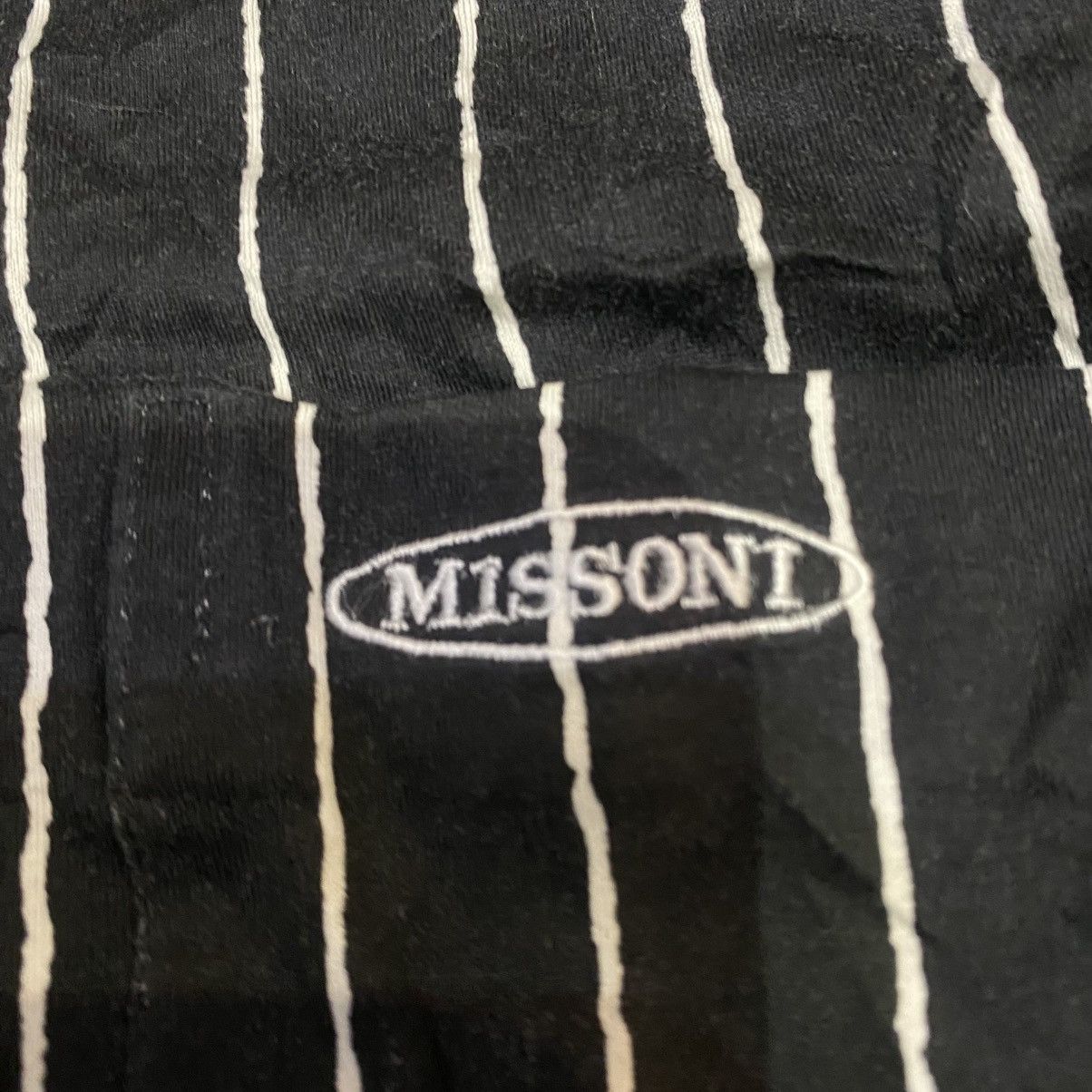 Missoni 2000s Missoni Stripe Polo LS T-Shirt Size US L / EU 52-54 / 3 - 8 Thumbnail