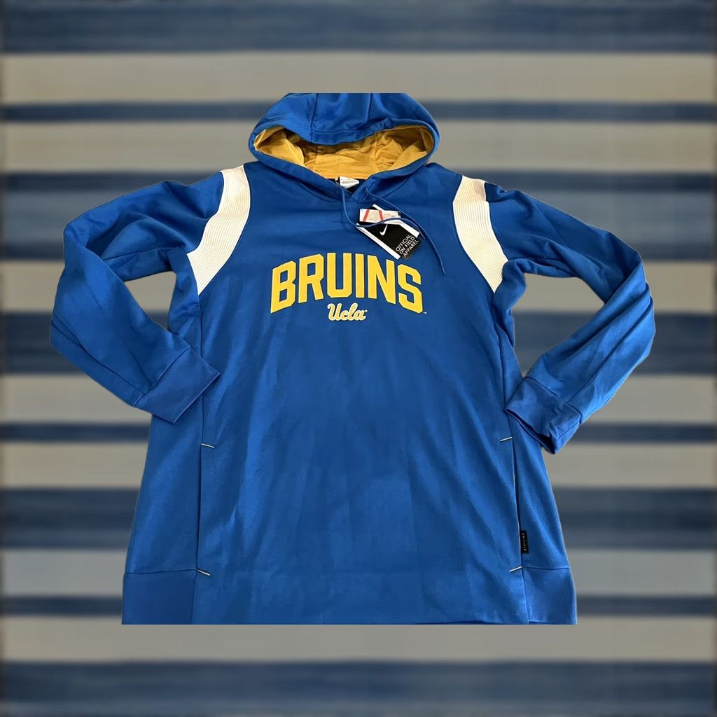 Nike Nike UCLA Bruins Football On-Field Blue Pullover Hoodie Mens L NWT Size US L / EU 52-54 / 3 - 1 Thumbnail