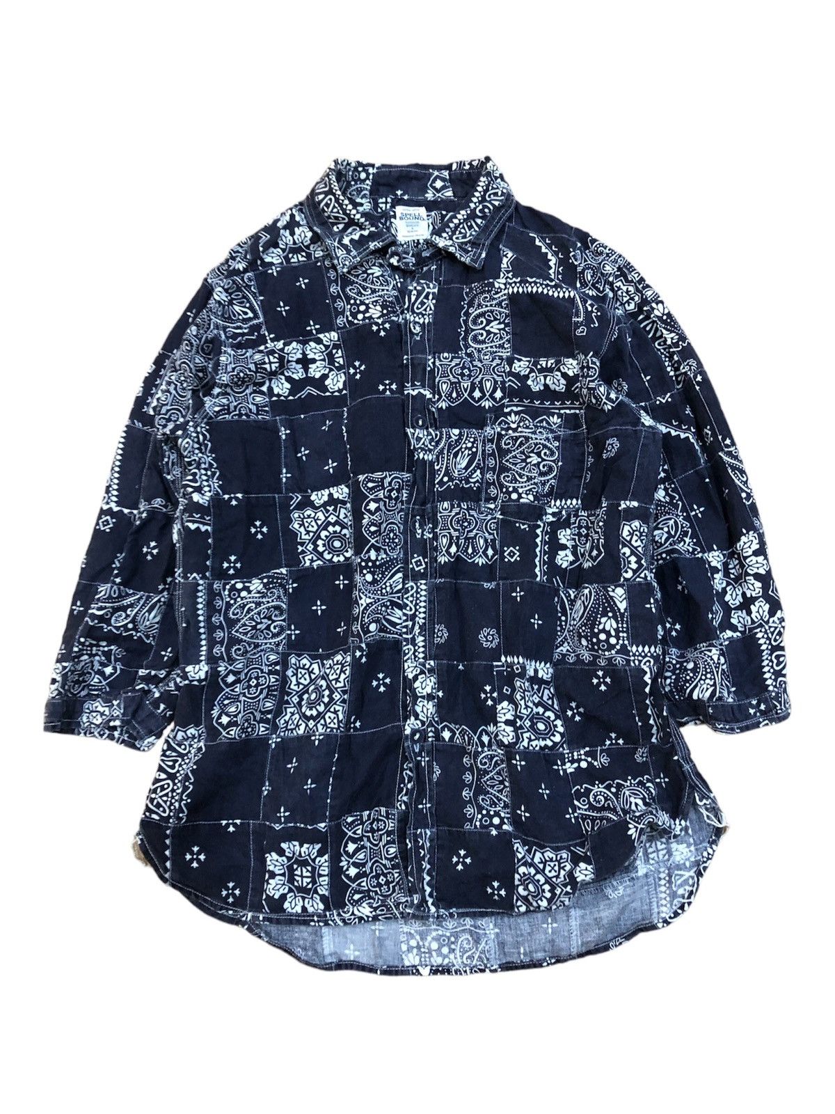 Kapital SpellBound Domingo Patchwork Bandana Half Sleeve Shirt Size US L / EU 52-54 / 3 - 3 Thumbnail