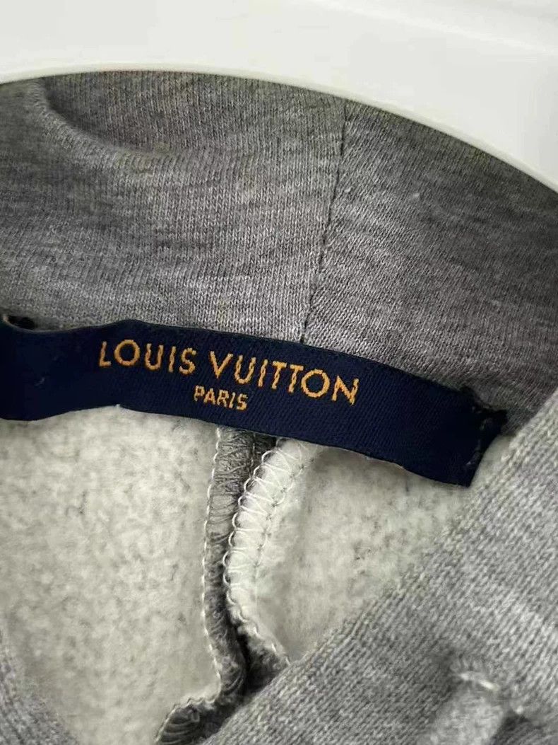 Louis Vuitton Louis Vuitton Grey Circumferential Cut Hoodie Size US S / EU 44-46 / 1 - 3 Thumbnail