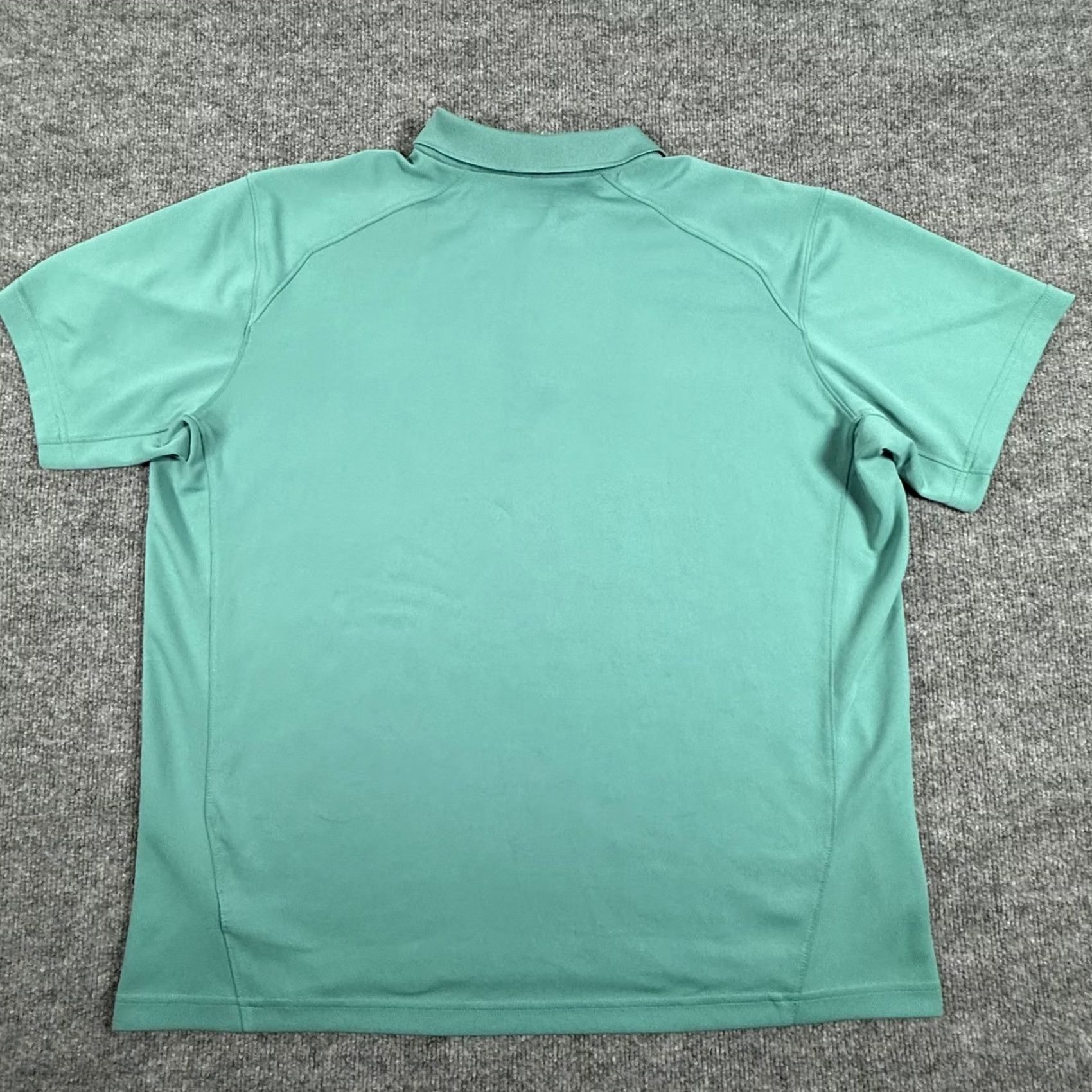 Vintage Columbia Polo Shirt Mens XL Green Omni Shade Sun Protection Golf Performance Shirt PDQ Embroidered Logo Size US XL / EU 56 / 4 - 8 Thumbnail
