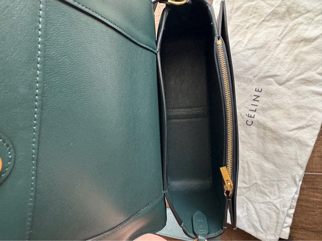 Celine Celine frame bag blue / green tone Size ONE SIZE - 7 Thumbnail