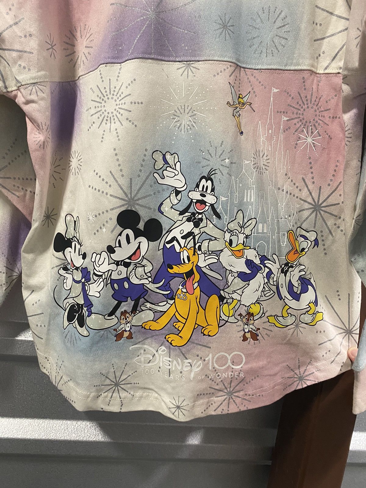 Disney Disney Spirit Jersey 100th Anniversary Long Sleeve Shirt Size XS / US 0-2 / IT 36-38 - 6 Thumbnail