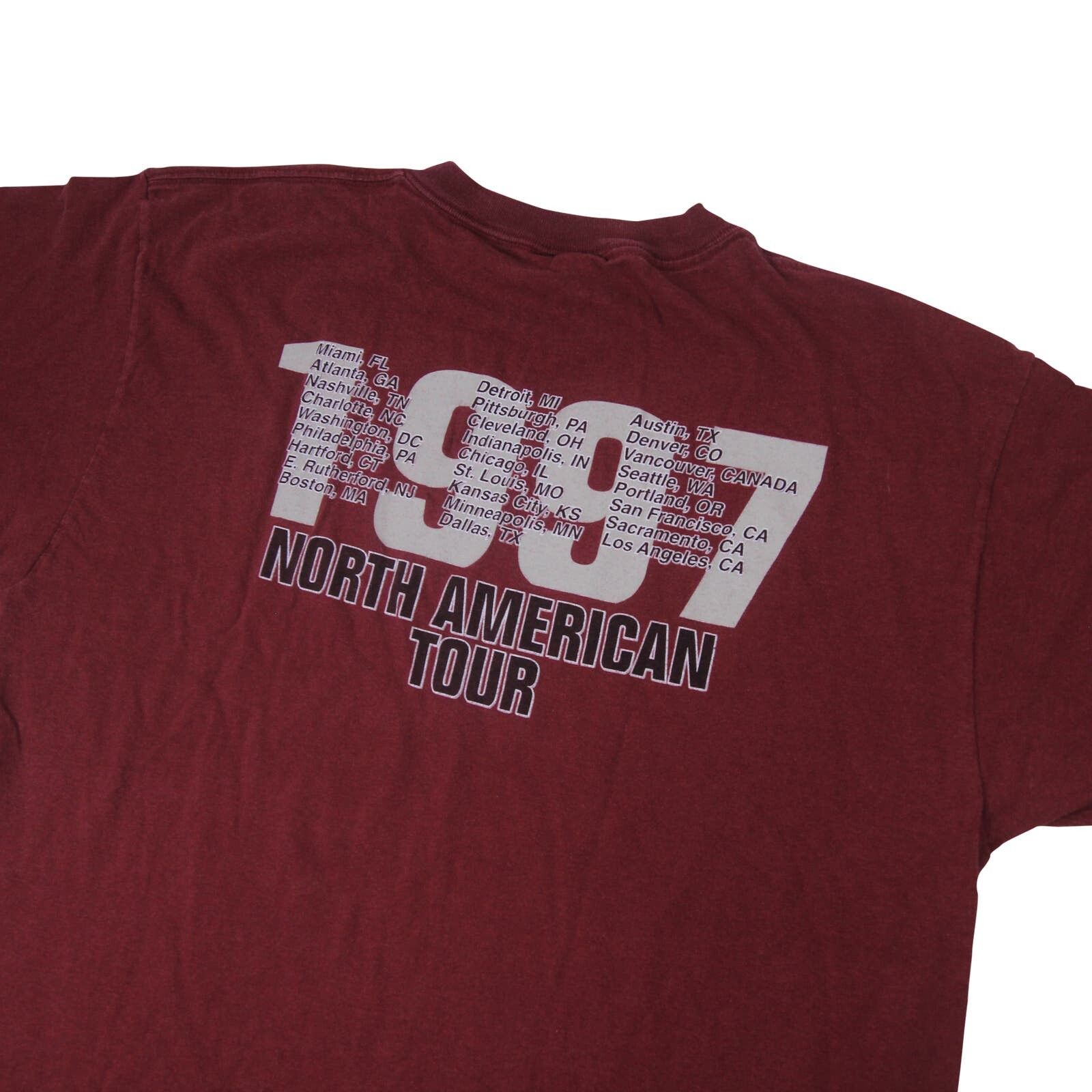 Vintage Vintage 1997 Rage Against the Machine Tour Shirt Size US XL / EU 56 / 4 - 8 Preview