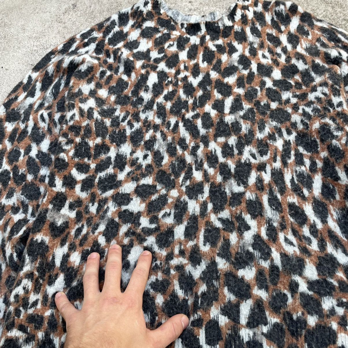 Vintage Vintage Y2K Abstract Leopard Knit Sweater Oversized Grunge M Size US M / EU 48-50 / 2 - 5 Thumbnail