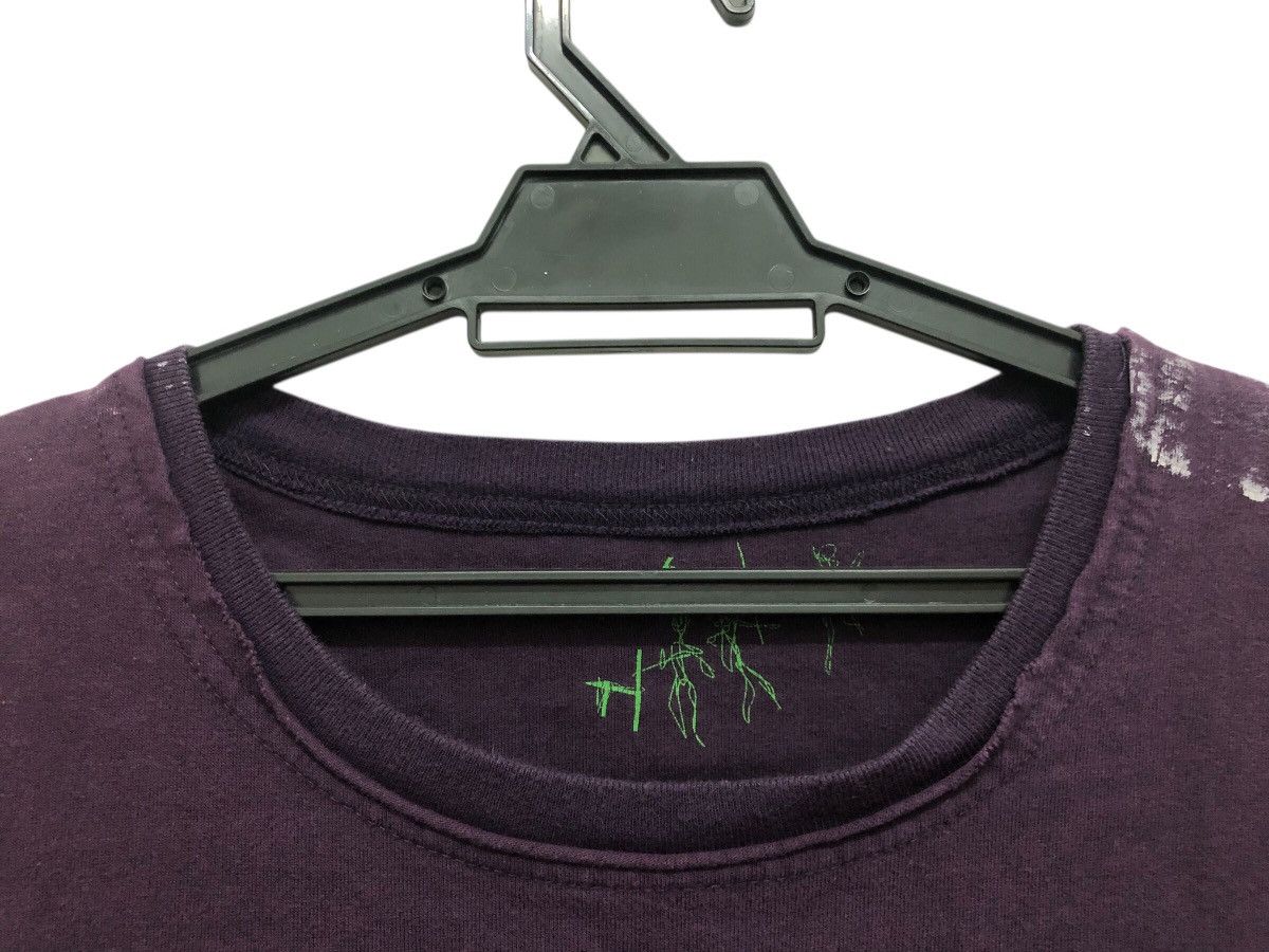 Adolfo Dominguez GRUNGE PATCH POEM TEE PAINT ROLL ROUGH EDGE DISTRESSED STYLE Size US L / EU 52-54 / 3 - 5 Thumbnail