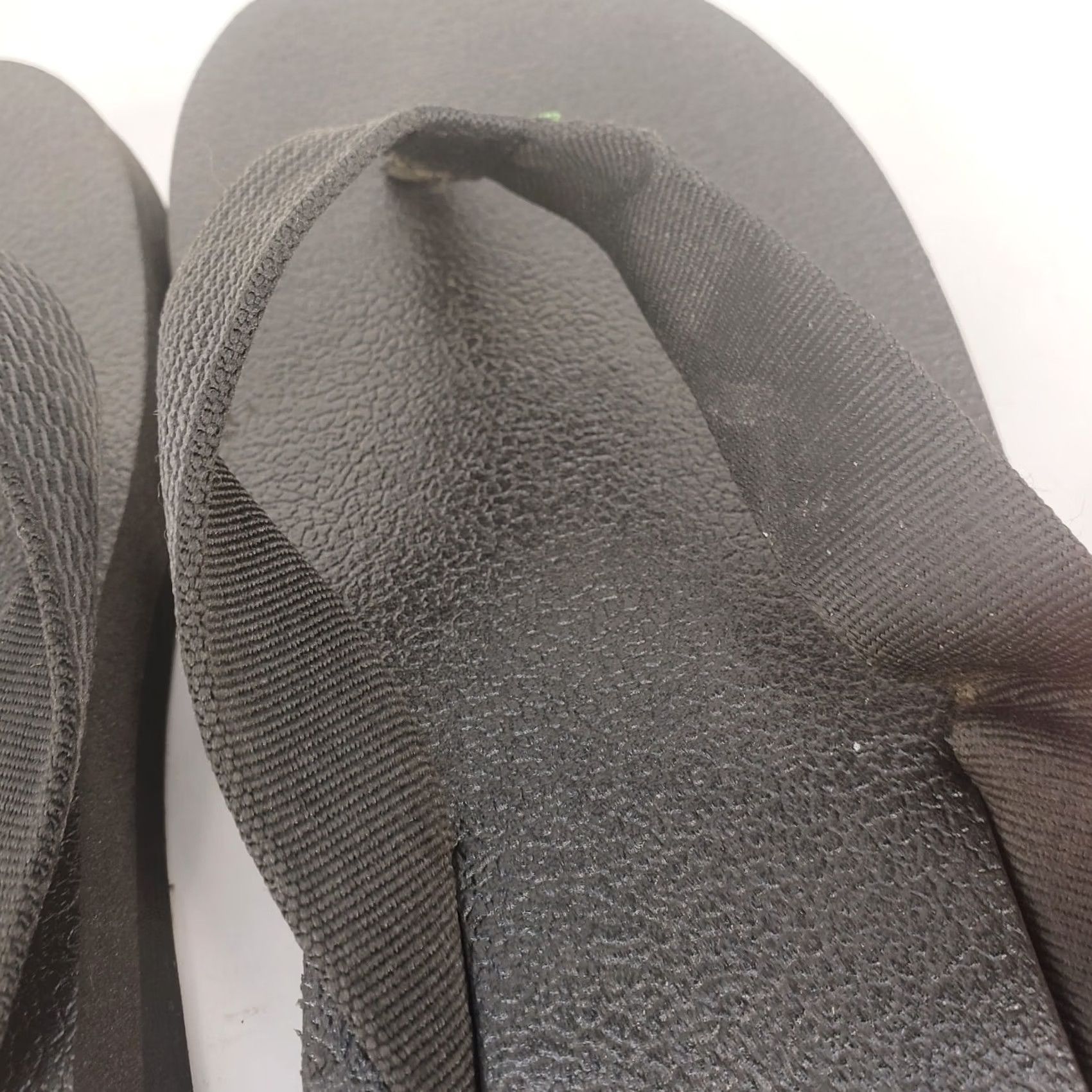 Sanuk Sanuk Yoga Joy Sandals Womens 10 Flip Flop Black Straps Zig Zig Striped Sandal Casual Comfort Summer Women Size US 10 / IT 40 - 4 Thumbnail