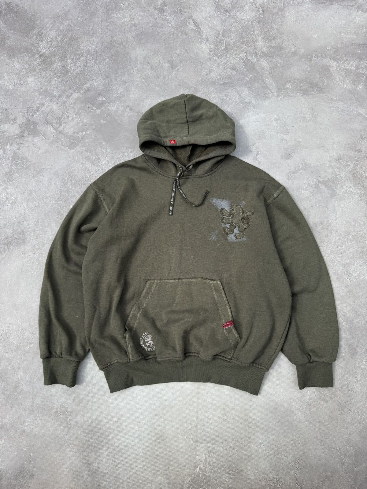 Vintage Vintage Geuterey Diesel Style Baggy Y2k Hoodie Size US L / EU 52-54 / 3 - 1 Thumbnail