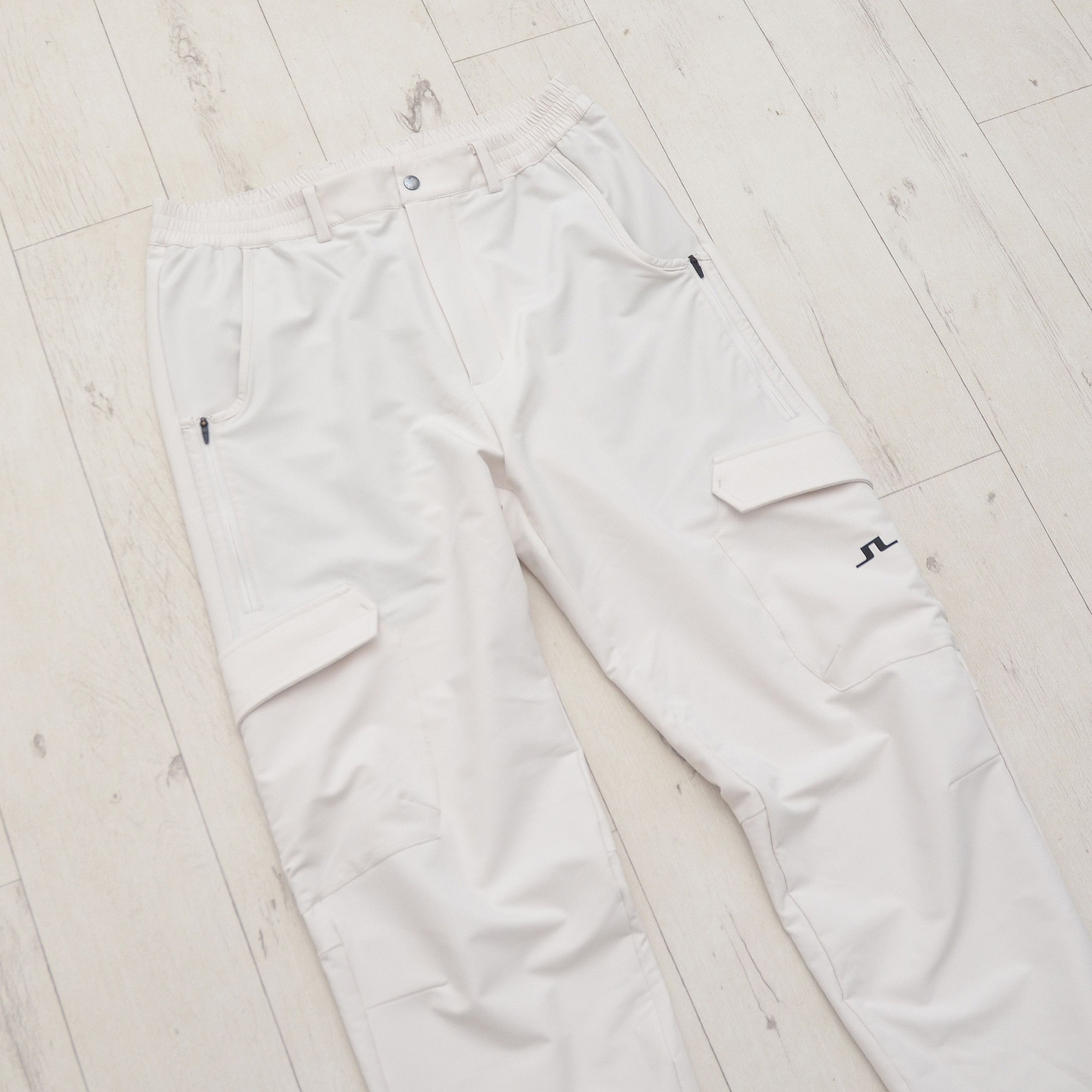 J.Lindeberg J. Lindeberg ADRIANO Golf Pants Blue L Stretch Performance Size US 34 / EU 50 - 4 Thumbnail