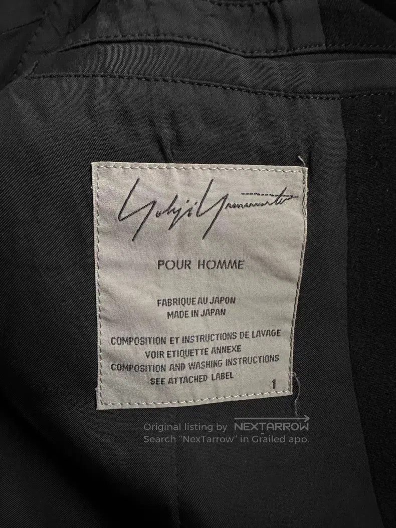 Yohji Yamamoto YOHJI YAMAMOTO Button Fold Overcoat i Size US S / EU 44-46 / 1 - 6 Thumbnail