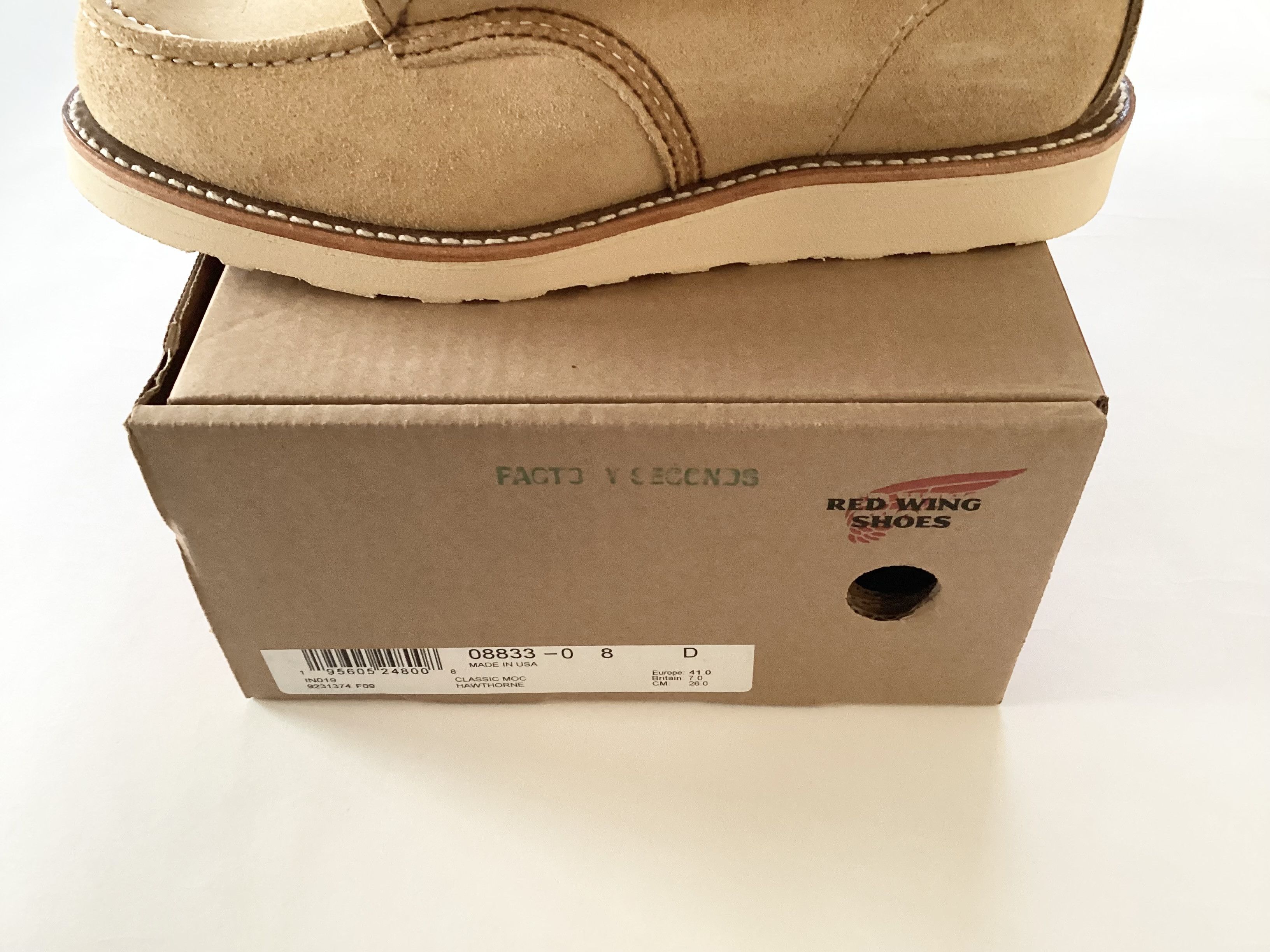 Red Wing (9D) Red Wing Irish Setter 8833 Suede Brand New Size US 9 / EU 42 - 7 Thumbnail