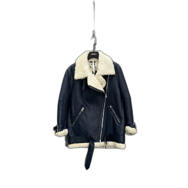 Acne Studios Acne Studios Shearling Lined Leather Jacket Size US M / EU 48-50 / 2 - 1 Thumbnail