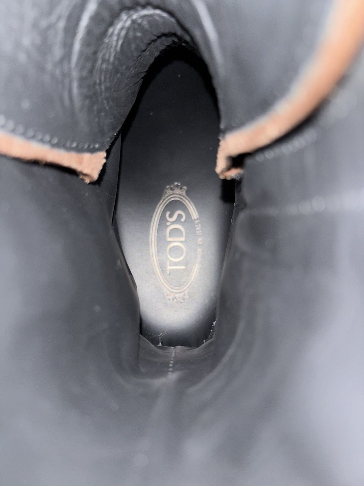 Moncler × Palm Angels × Tod's Moncler x Tod’s x Palm Angels Gommino Leather Boots Size US 11.5 / EU 44-45 - 8 Thumbnail
