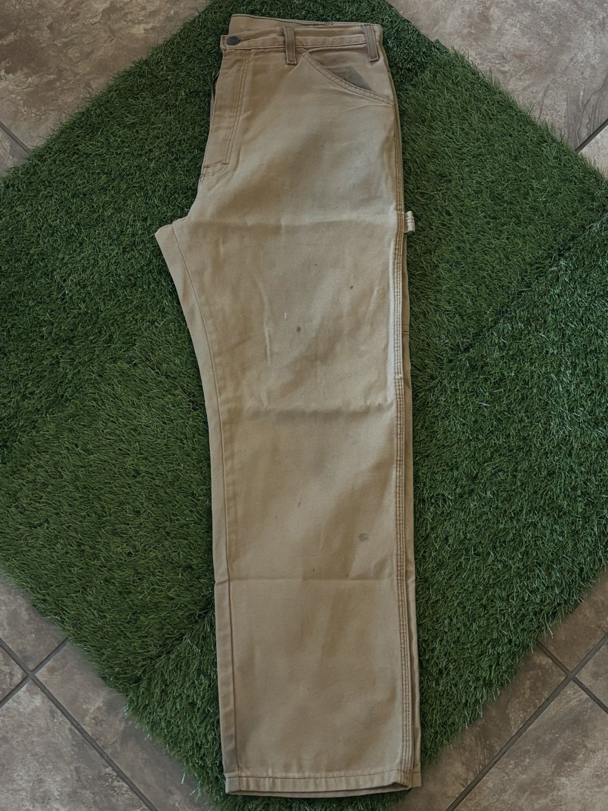 Dickies Vintage dickies khaki/ light brown pants Size US 34 / EU 50 - 5 Thumbnail