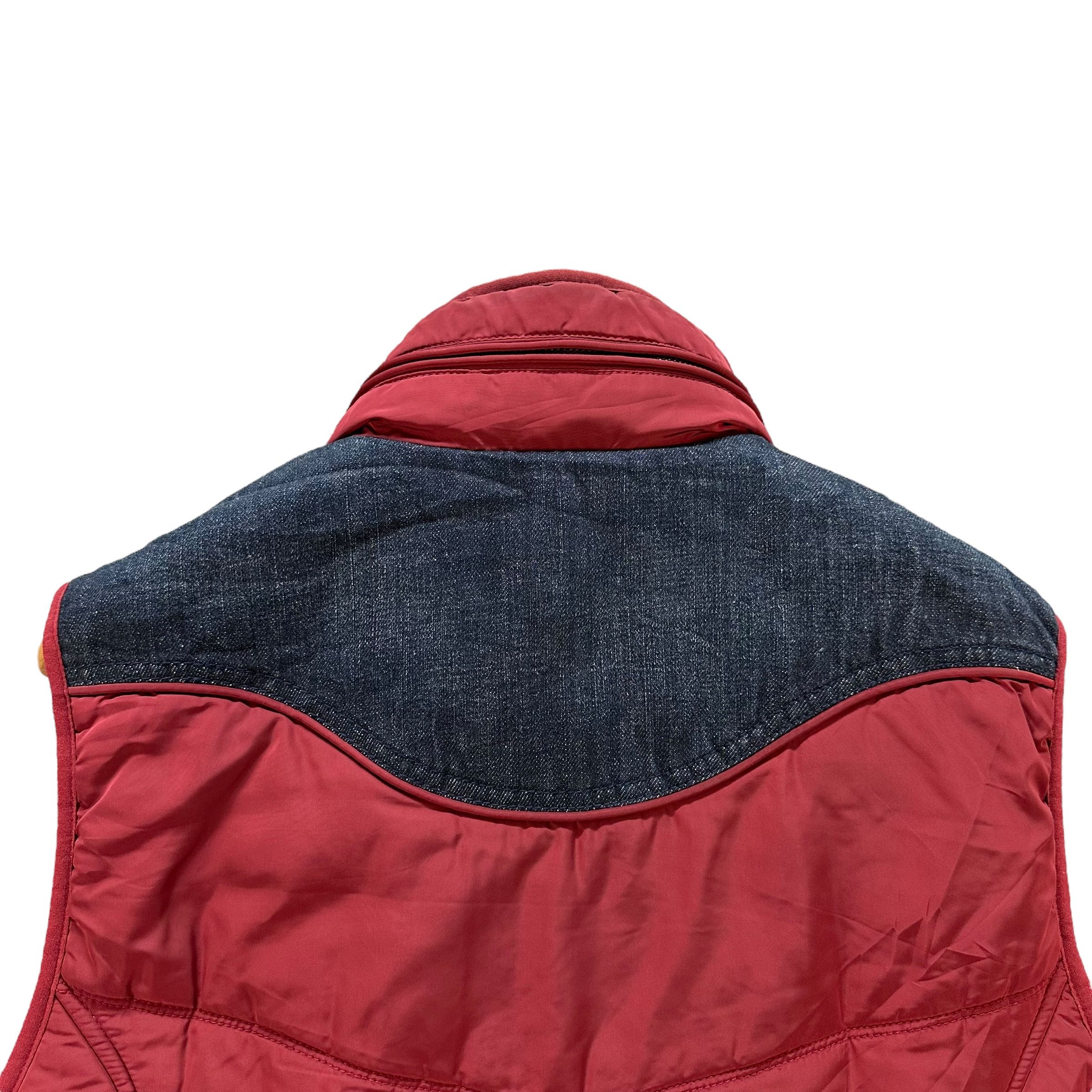 Diesel DIESEL DuPont Teflon Red Puffer Hooded Vest #A79-1904 Size US M / EU 48-50 / 2 - 18 Thumbnail