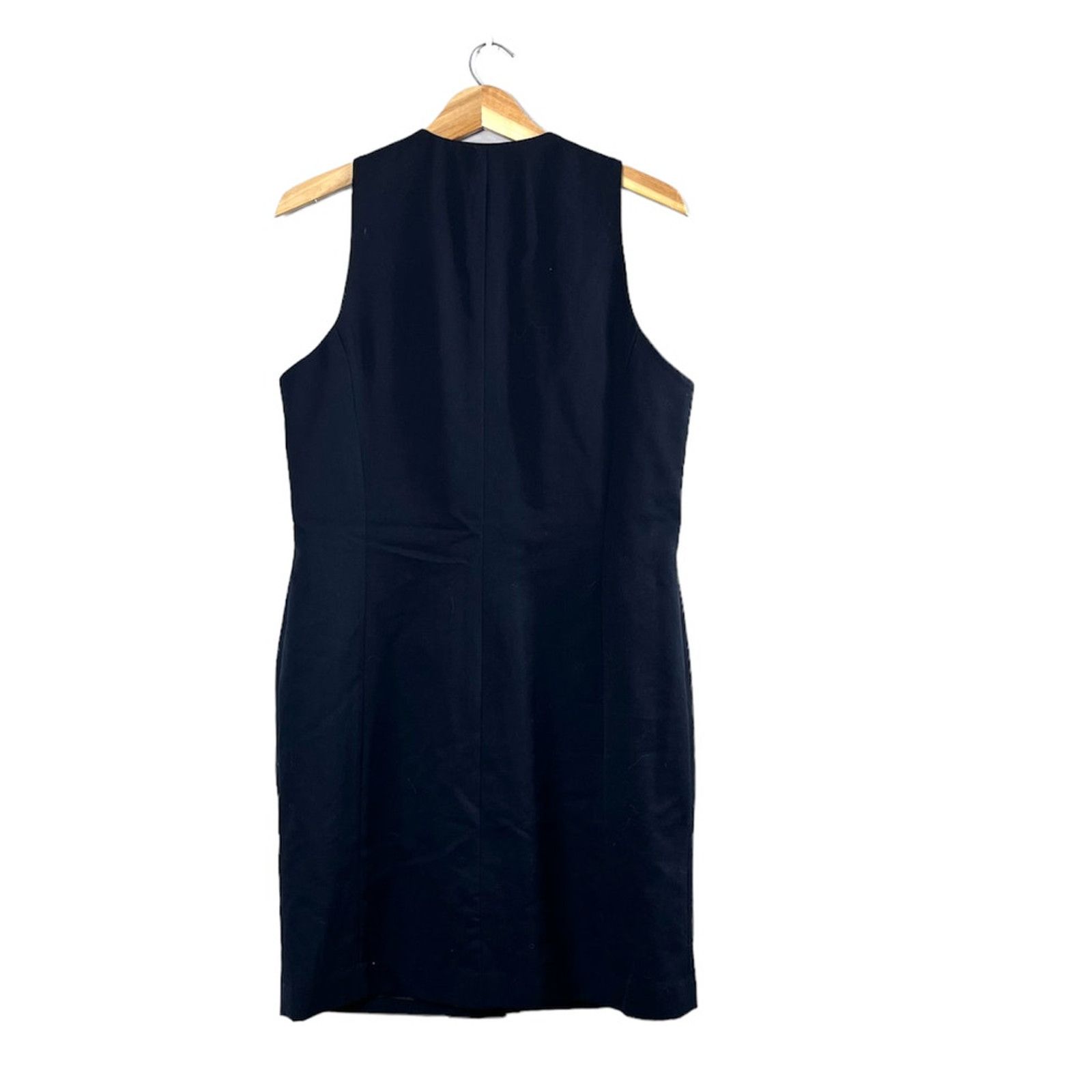 Vintage Vintage Black Wool Valerie Stevens Dress 12 Size XL / US 12-14 / IT 48-50 - 3 Thumbnail