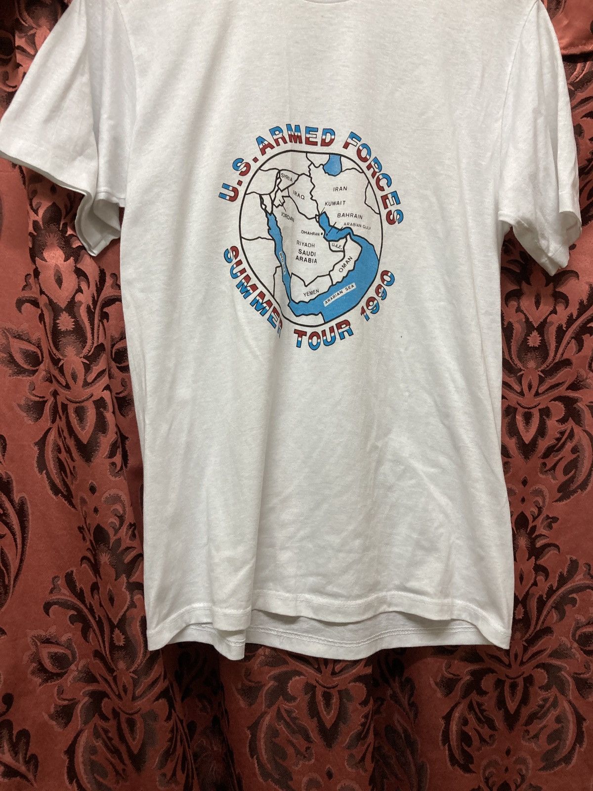 Japanese Brand × Vintage Vintage Kuwait Iraq War 1990 tee Size US L / EU 52-54 / 3 - 1 Thumbnail