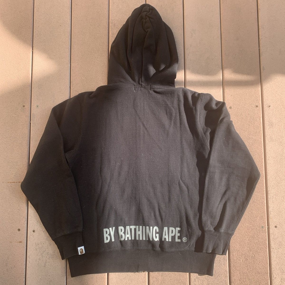 Bape Bape A Bathing Ape Angry Mad Face Full Zip Hoodie Black Size US M / EU 48-50 / 2 - 2 Thumbnail