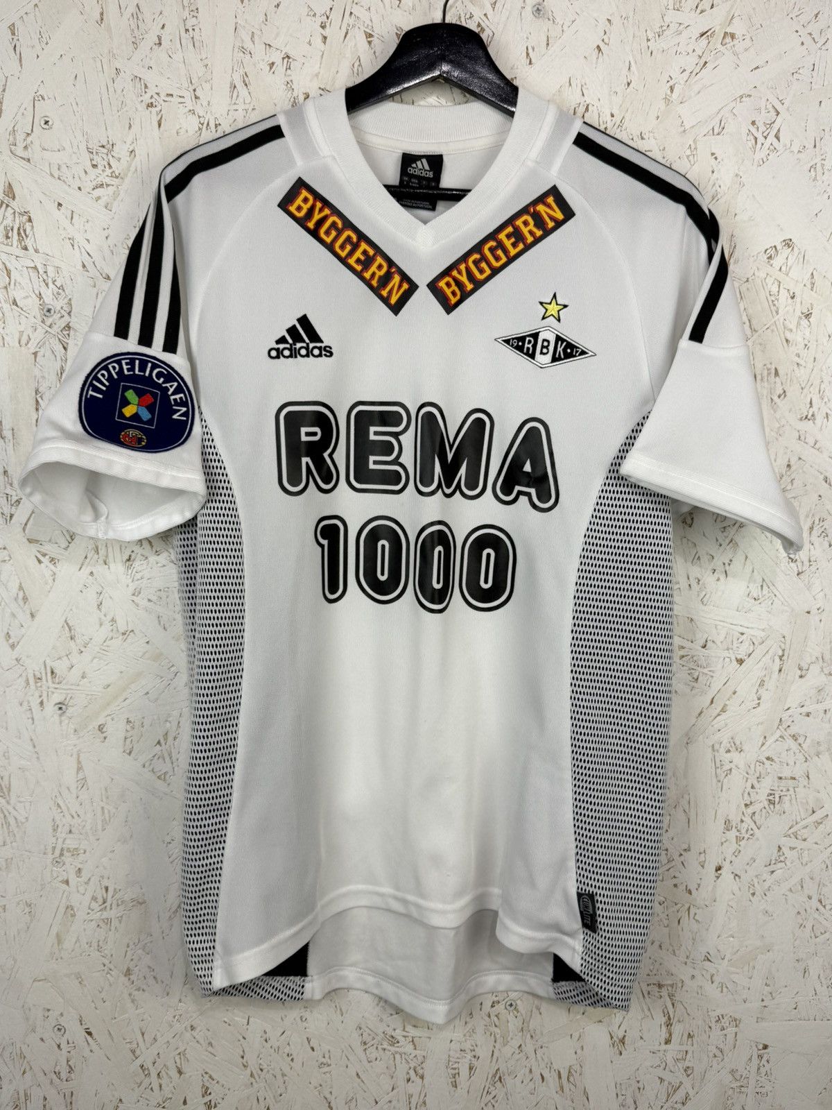 Adidas 00s Vintage Adidas Rosenborg 2002/03 Home Kit Soccer Jersey Size US S / EU 44-46 / 1 - 1 Thumbnail