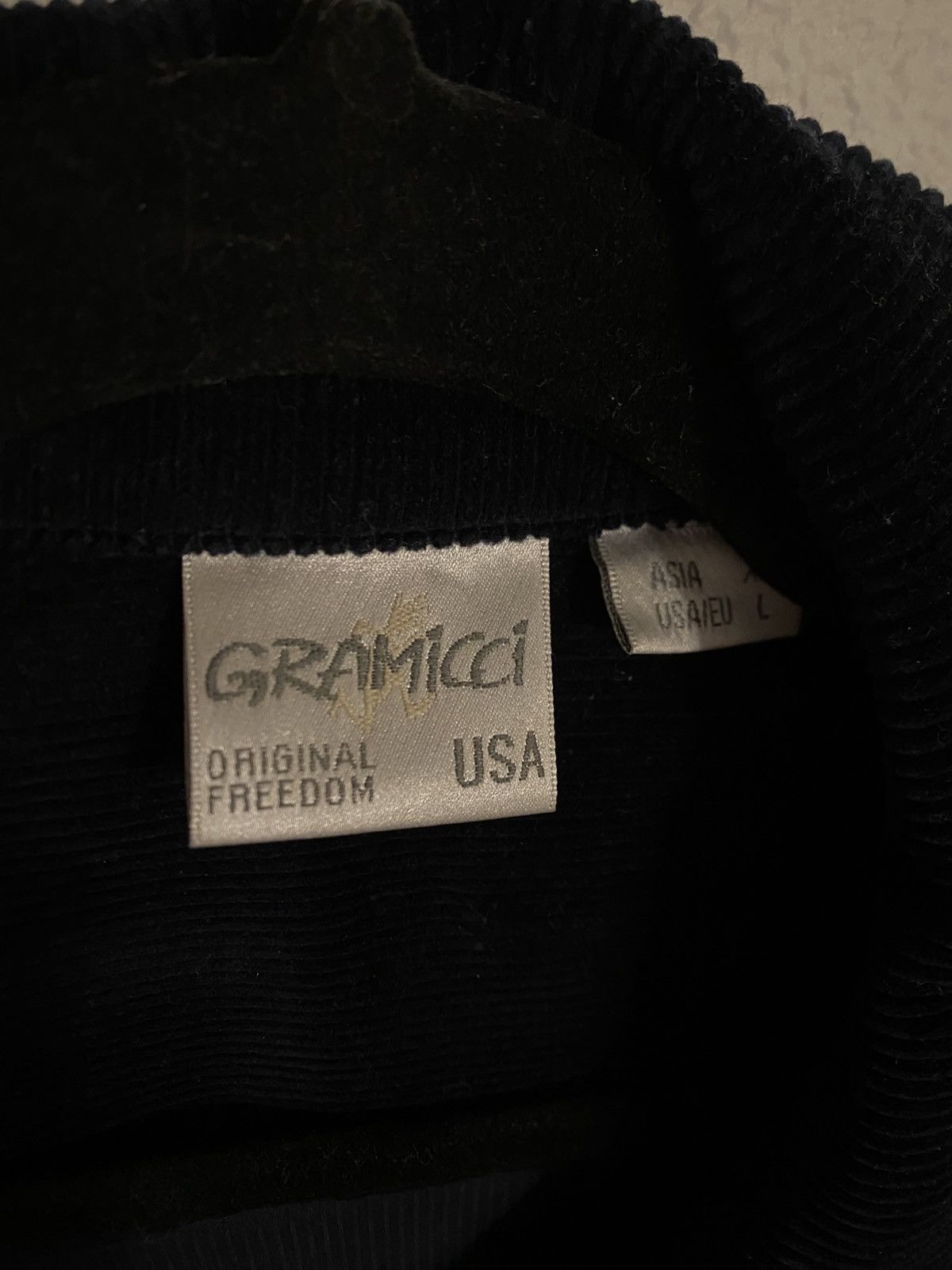 Gramicci Navy Corduroy Trucker Jacket Size US M / EU 48-50 / 2 - 2 Thumbnail