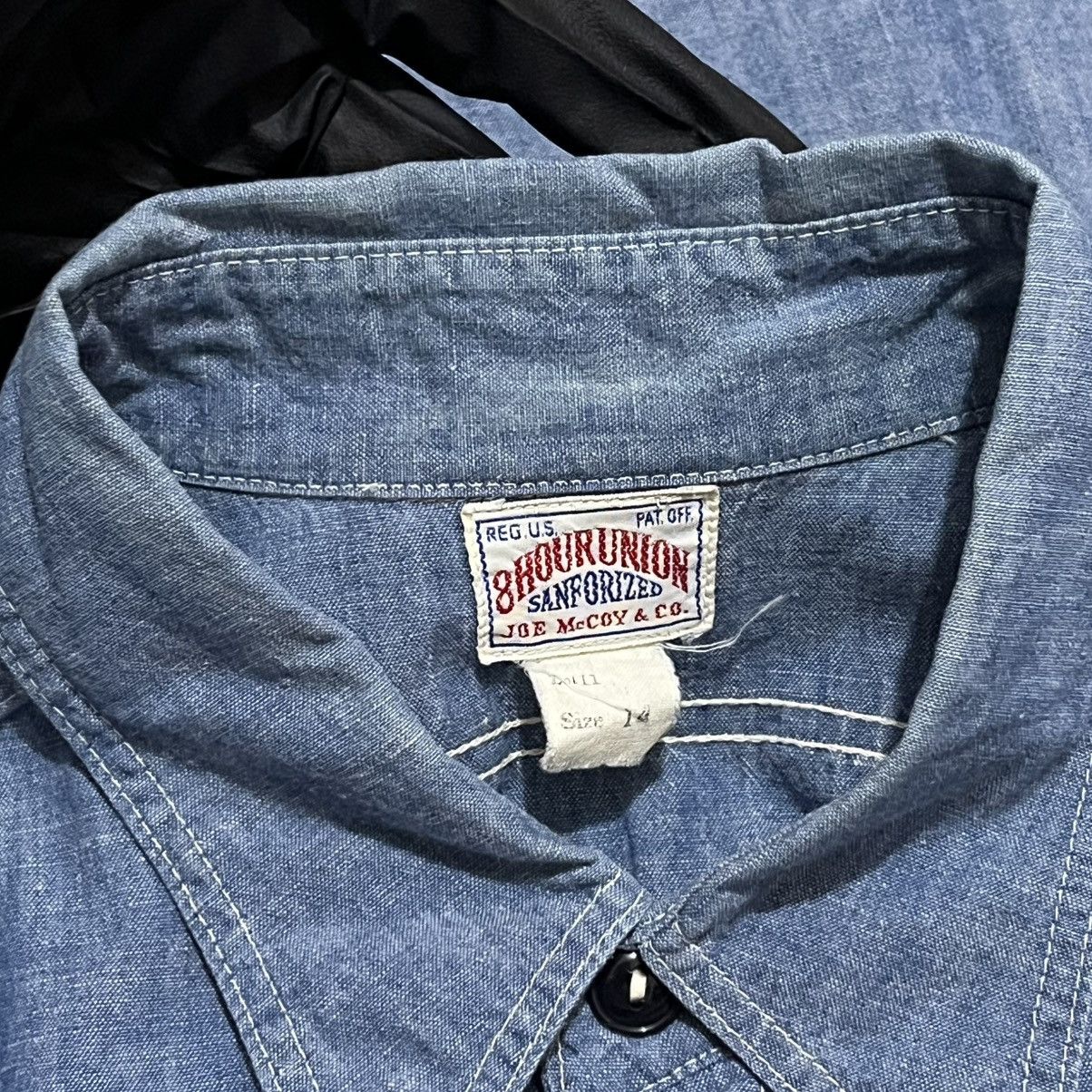 The Real McCoy's The Real McCoy’s 8hour union chambray shirt Size US M / EU 48-50 / 2 - 6 Thumbnail