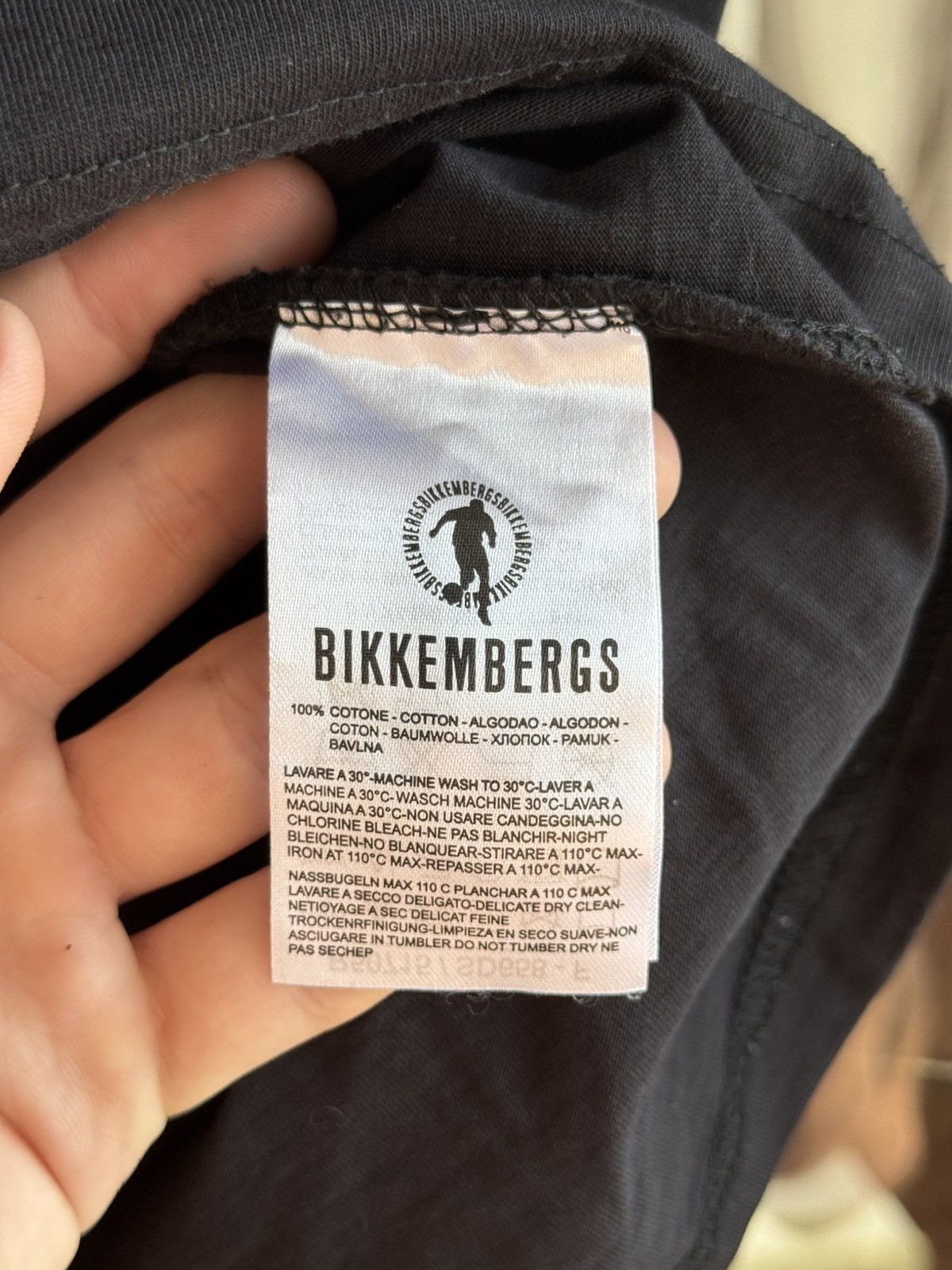 Dirk Bikkembergs Dirk Bikkembergs Tee Big Logo Size US XL / EU 56 / 4 - 9 Thumbnail