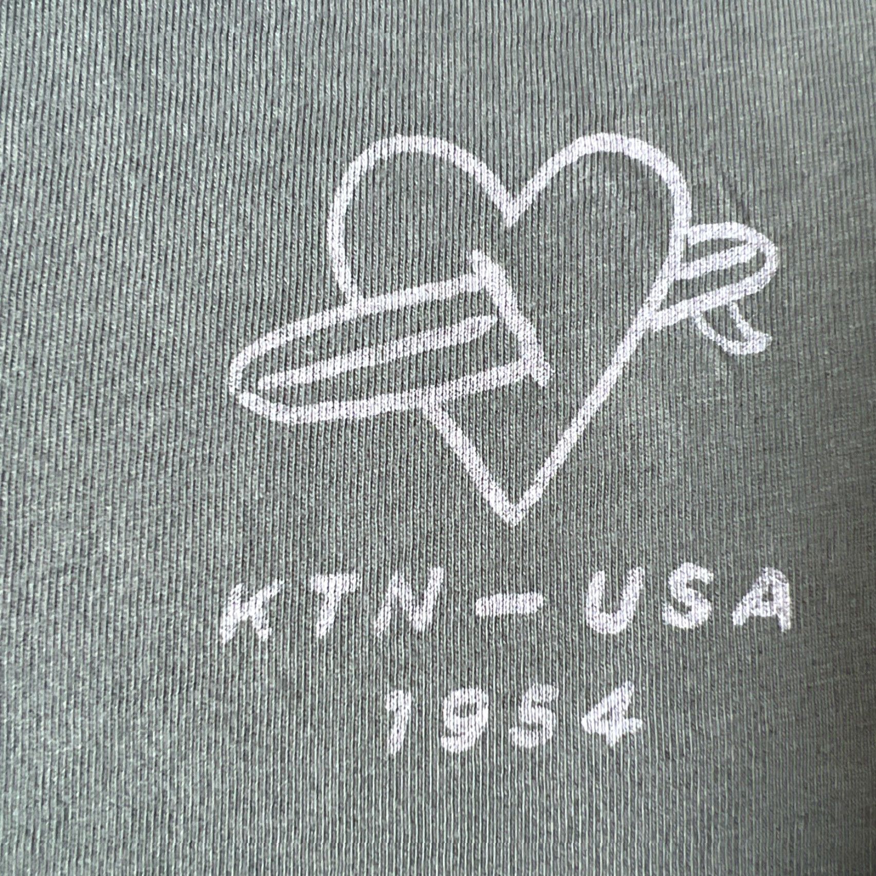 Katin Katin U.S.A. Green Surfing Surfer Shirt XL Mens Short Sleeve Crew Neck Graphic Print Logo Vintage Surfer Theme 1954 T-Shirt Cotton Size US XL / EU 56 / 4 - 3 Thumbnail