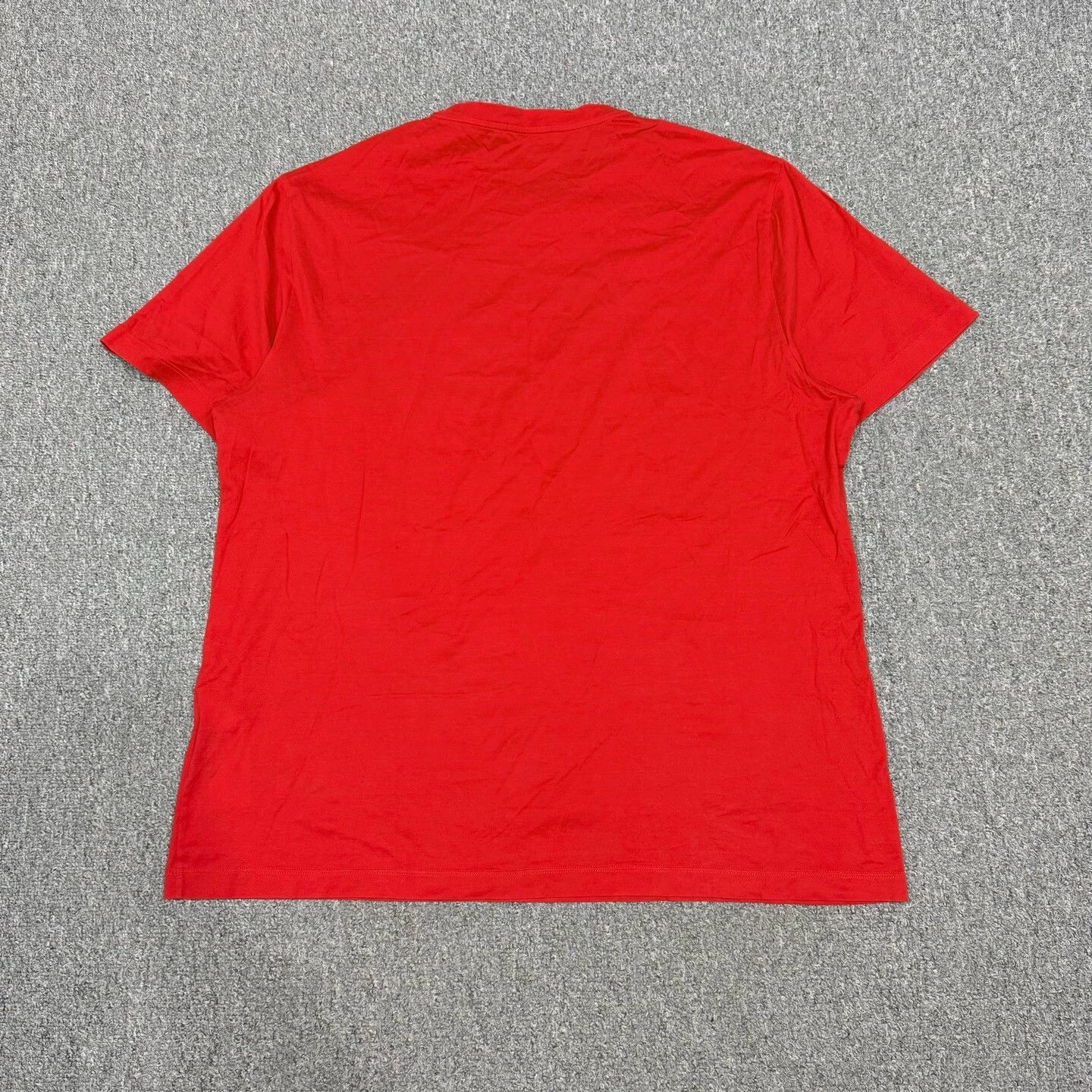 Versace Versace Red Logo Short Sleeve 3XL (9/10) - Flawed Size US XXL / EU 58 / 5 - 2 Thumbnail