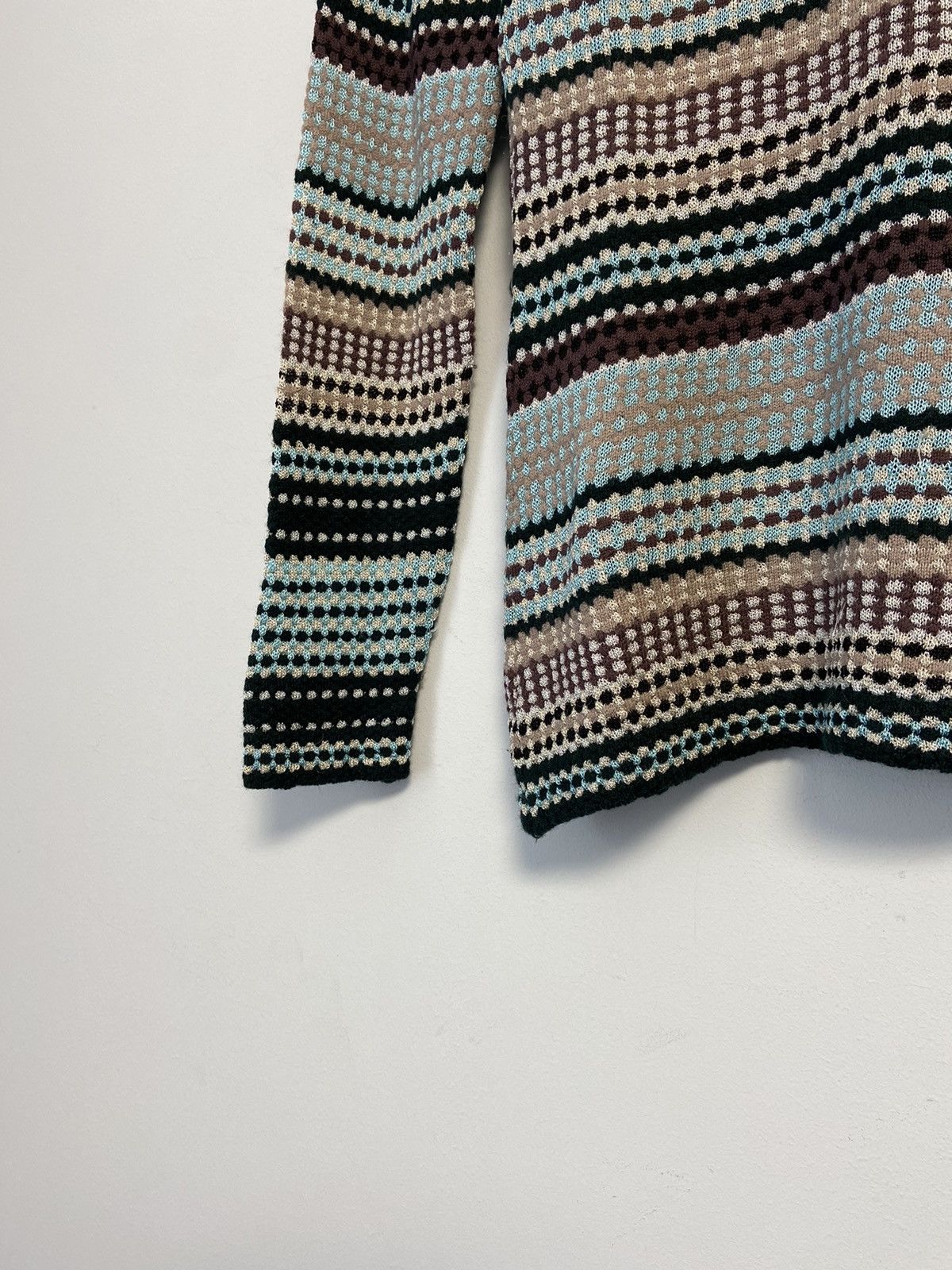 Missoni MISSONI Textured Thin Knit Pullover Sweater Top Size 40 Size M / US 6-8 / IT 42-44 - 5 Thumbnail