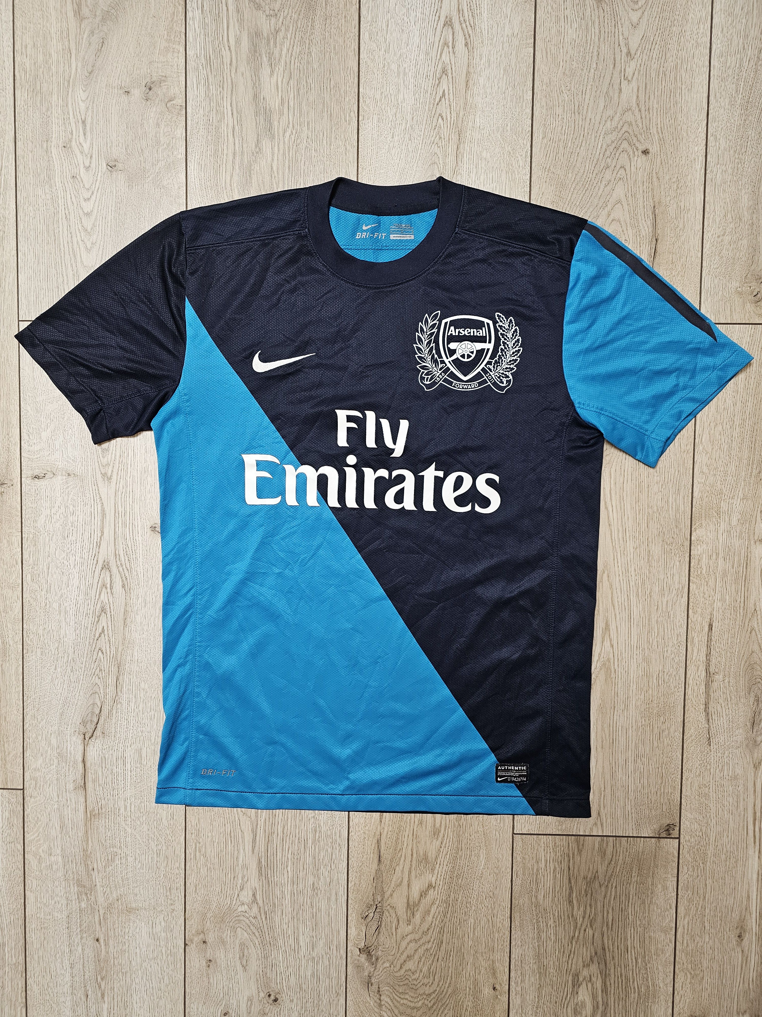 Nike × Vintage ARSENAL 2011 2012 AWAY FOOTBALL SHIRT SOCCER JERSEY Size US M / EU 48-50 / 2 - 1 Thumbnail