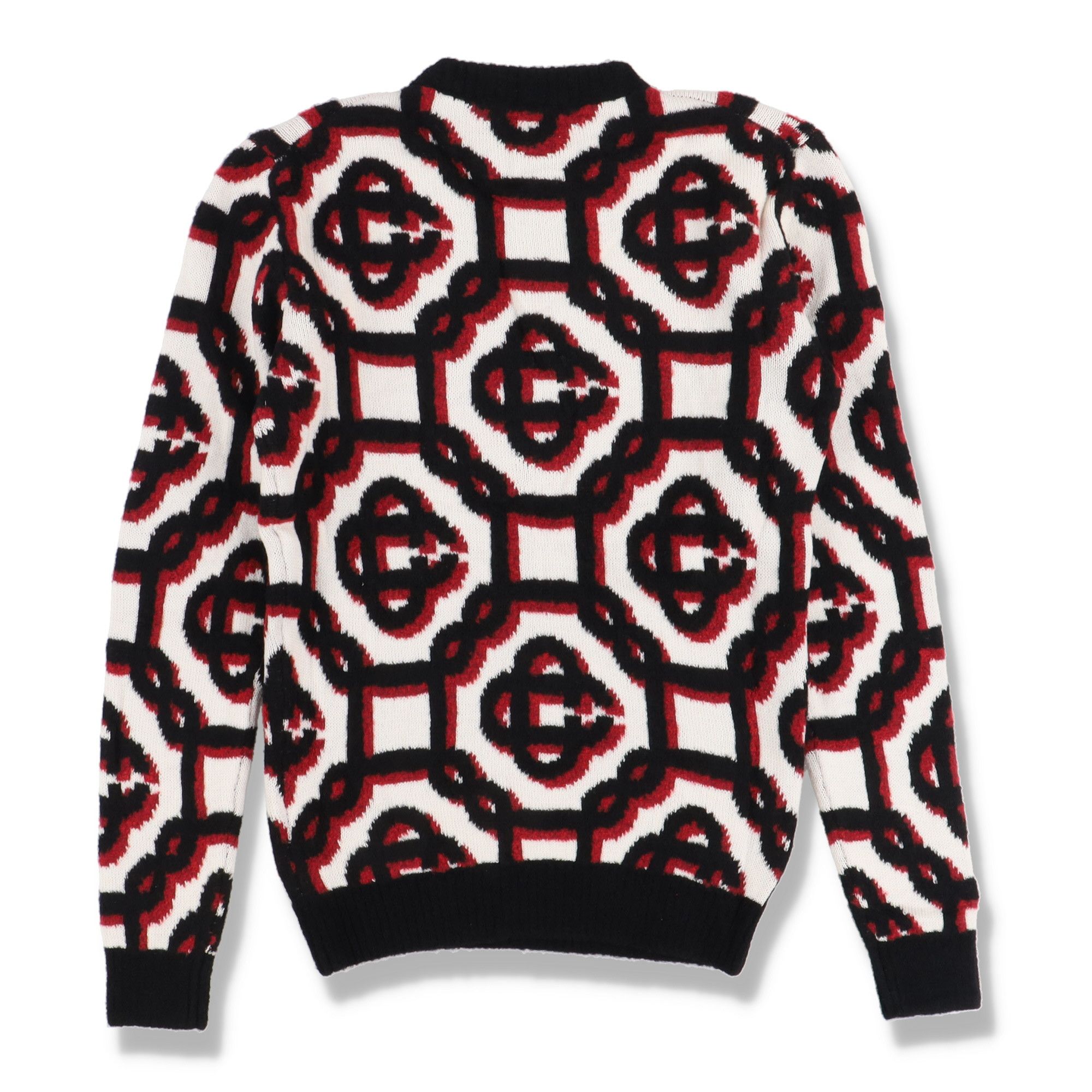 Casablanca 3D Monogram Logo Wool Sweater Size XS / US 0-2 / IT 36-38 - 7 Thumbnail