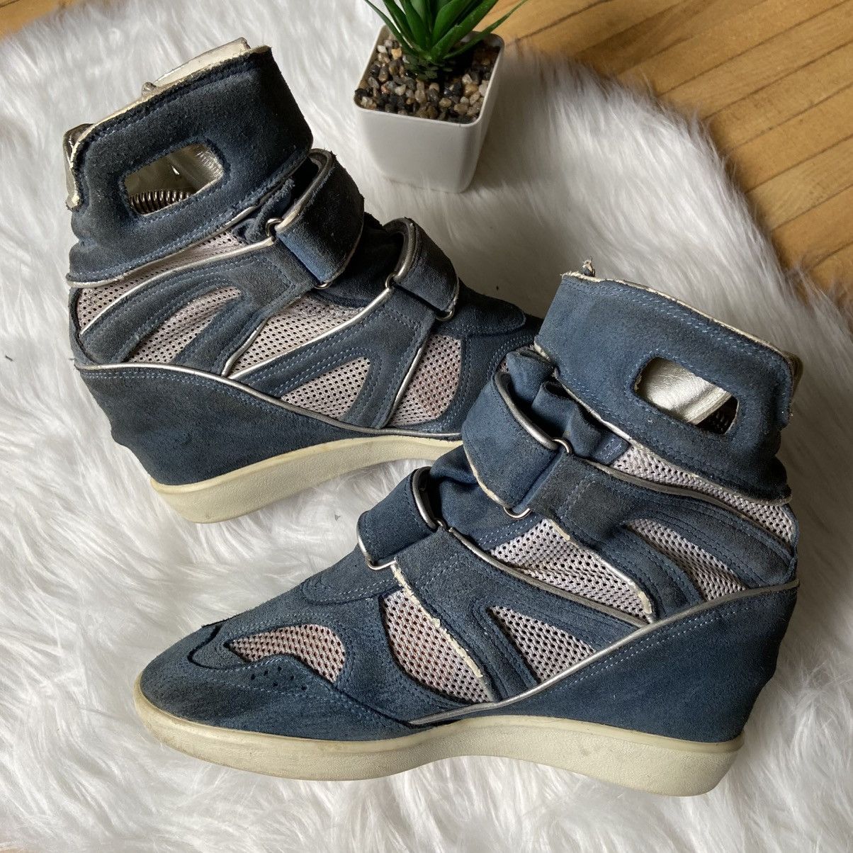 Other 📌Crazy Monica Corte like Isabel Marant Style Bekett Sneakers Size US 8.5 / IT 38.5 - 9 Thumbnail