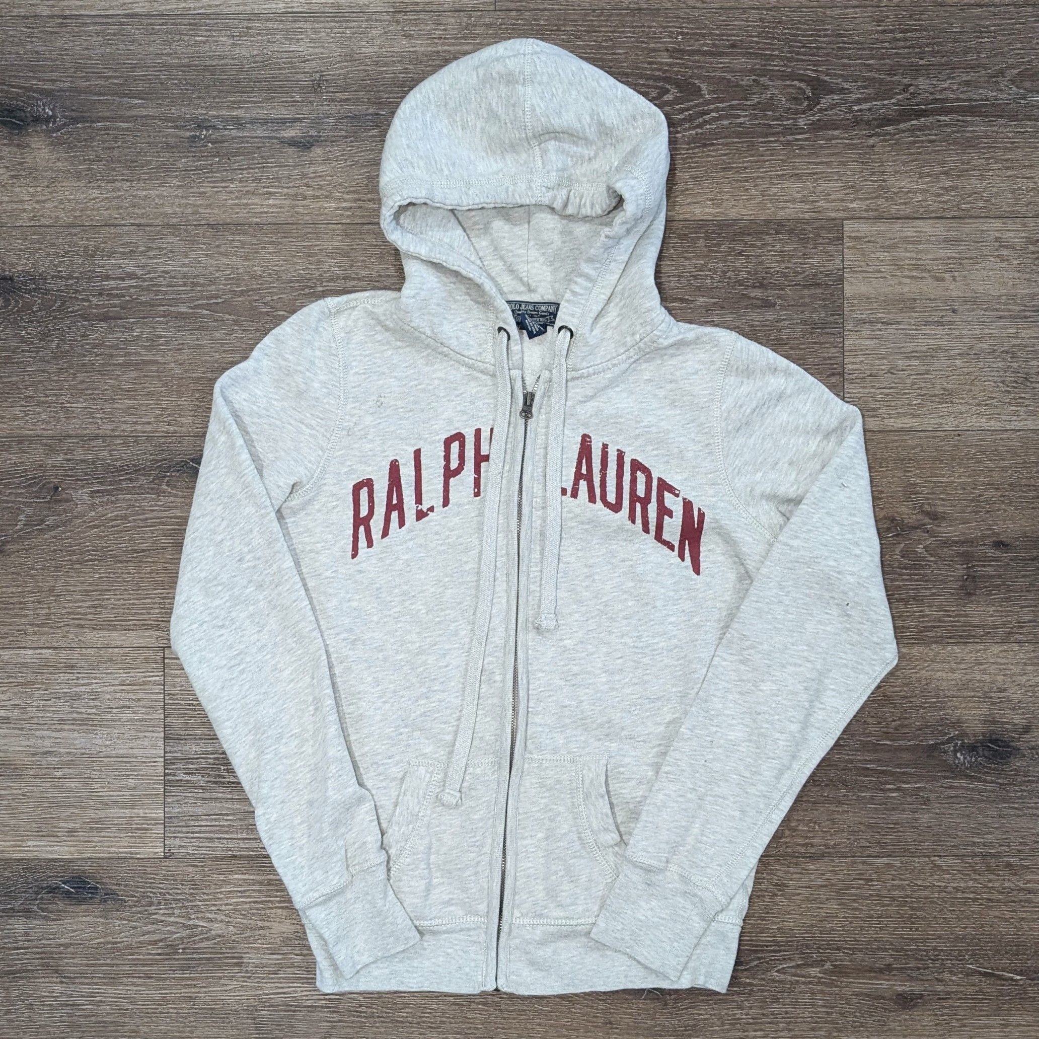 Polo Ralph Lauren Vintage Polo Jeans Co. Ralph Lauren spell out women's hoodie Size S / US 4 / IT 40 - 1 Thumbnail