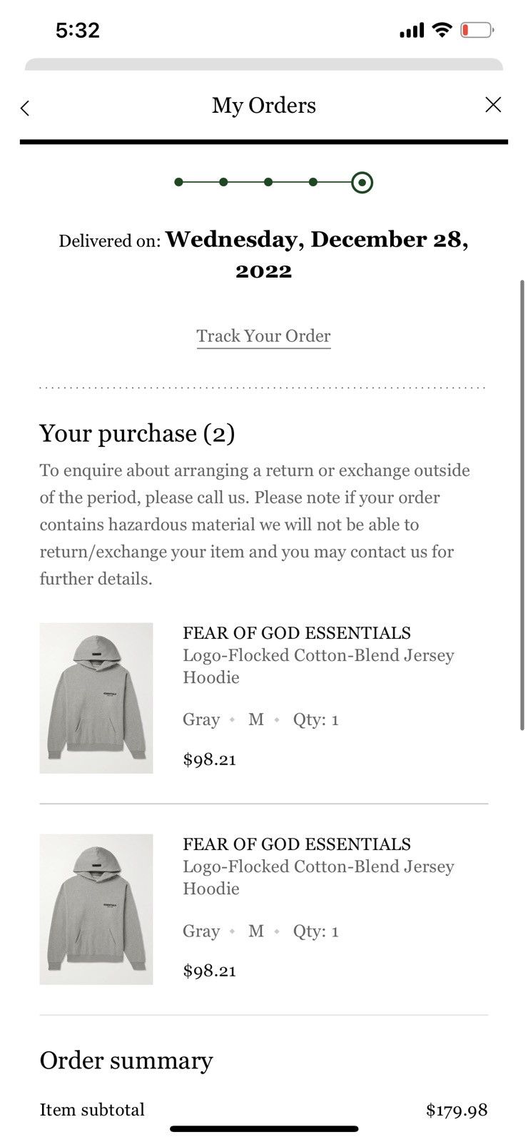 FOG × Fear of God × Pacsun FOG - Essentials Fear Of God Hoodie Size Medium Dark Oatmeal Size US M / EU 48-50 / 2 - 7 Thumbnail