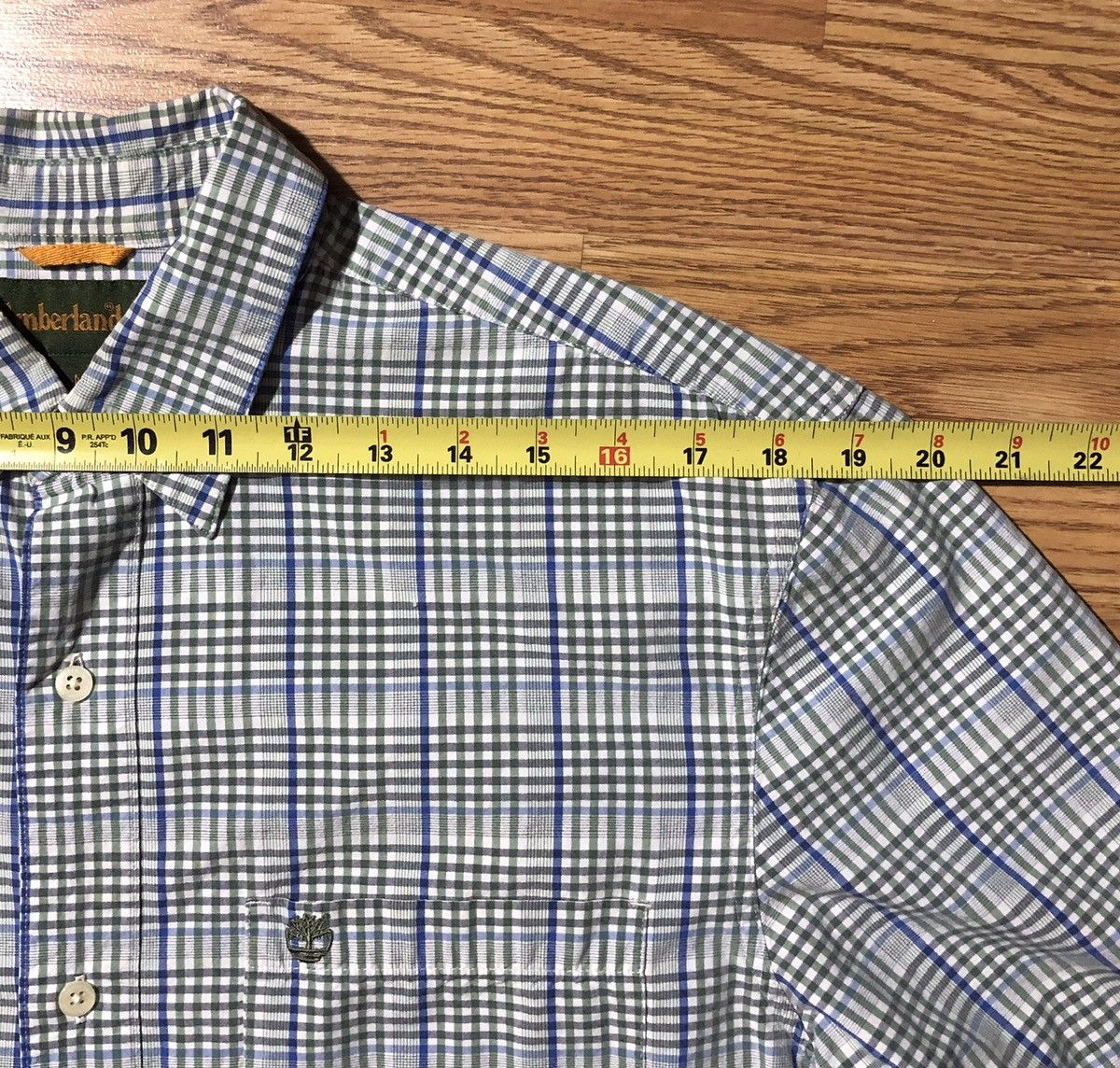 Timberland × Vintage 2 Timberland Medium Plaid Flannel Shirts Retro Y2K Set of 2 Size US M / EU 48-50 / 2 - 11 Thumbnail