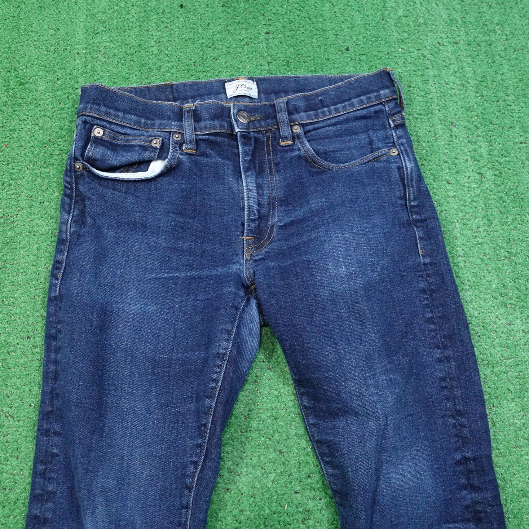 J.Crew J.CREW 484 Slim Fit Blue Jeans Mens Size 30x30 Regular Straight 5-Pocket Cotton Size US 30 / EU 46 - 2 Thumbnail