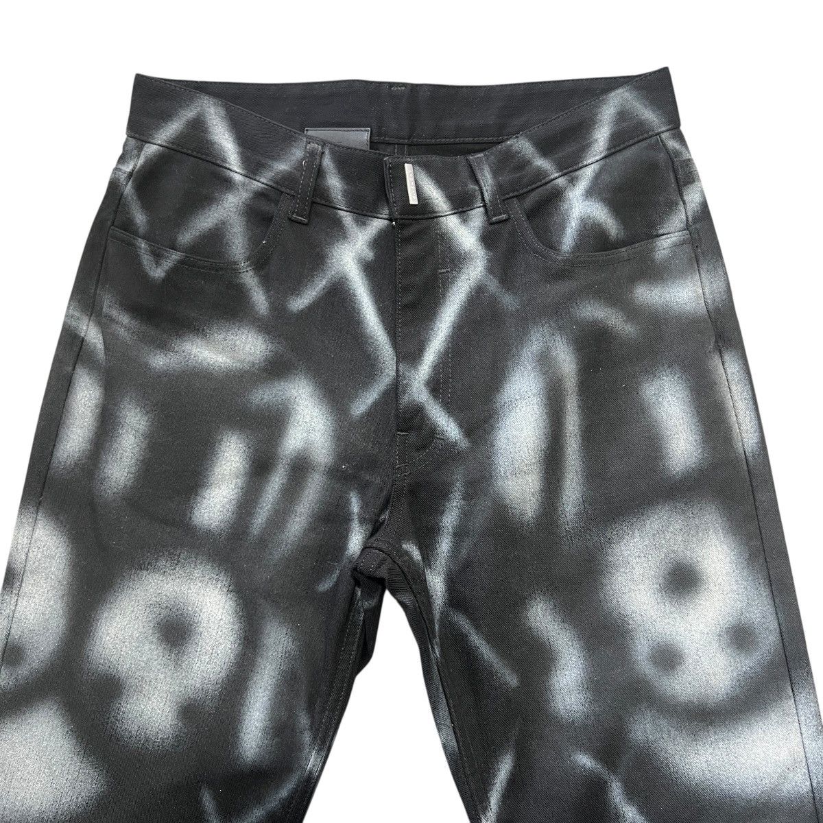 Chito × Givenchy GIVENCHY 2022ss CHITO Spray Graffiti Dog Print Pants Size US 31 - 3 Thumbnail