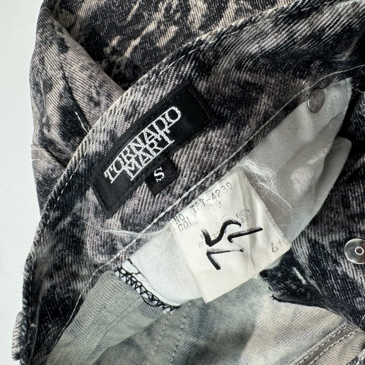 If Six Was Nine × Le Grande Bleu (L.G.B.) × Tornado Mart Tornado Mart sick Faded Flared Bootcut pants Size US 29 - 6 Thumbnail
