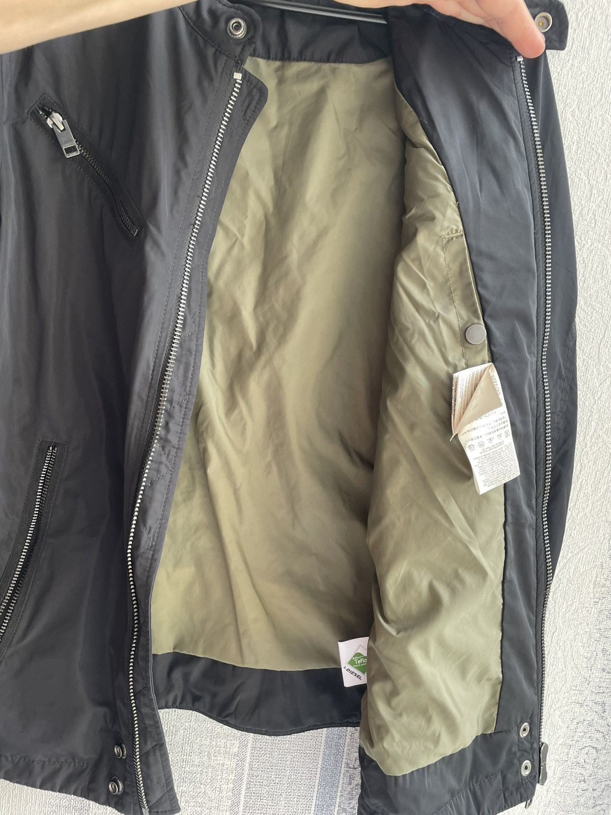 Diesel Vintage Diesel Y2K Bomber Jacket size M Size US M / EU 48-50 / 2 - 8 Thumbnail