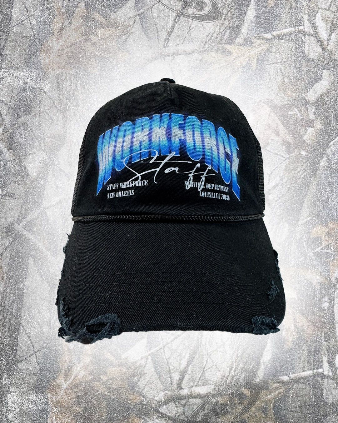 G59 Records × STAFF WORKFORCE Staffworkforce Pen & Pixel Trucker Hat (2024) Size ONE SIZE - 5 Thumbnail