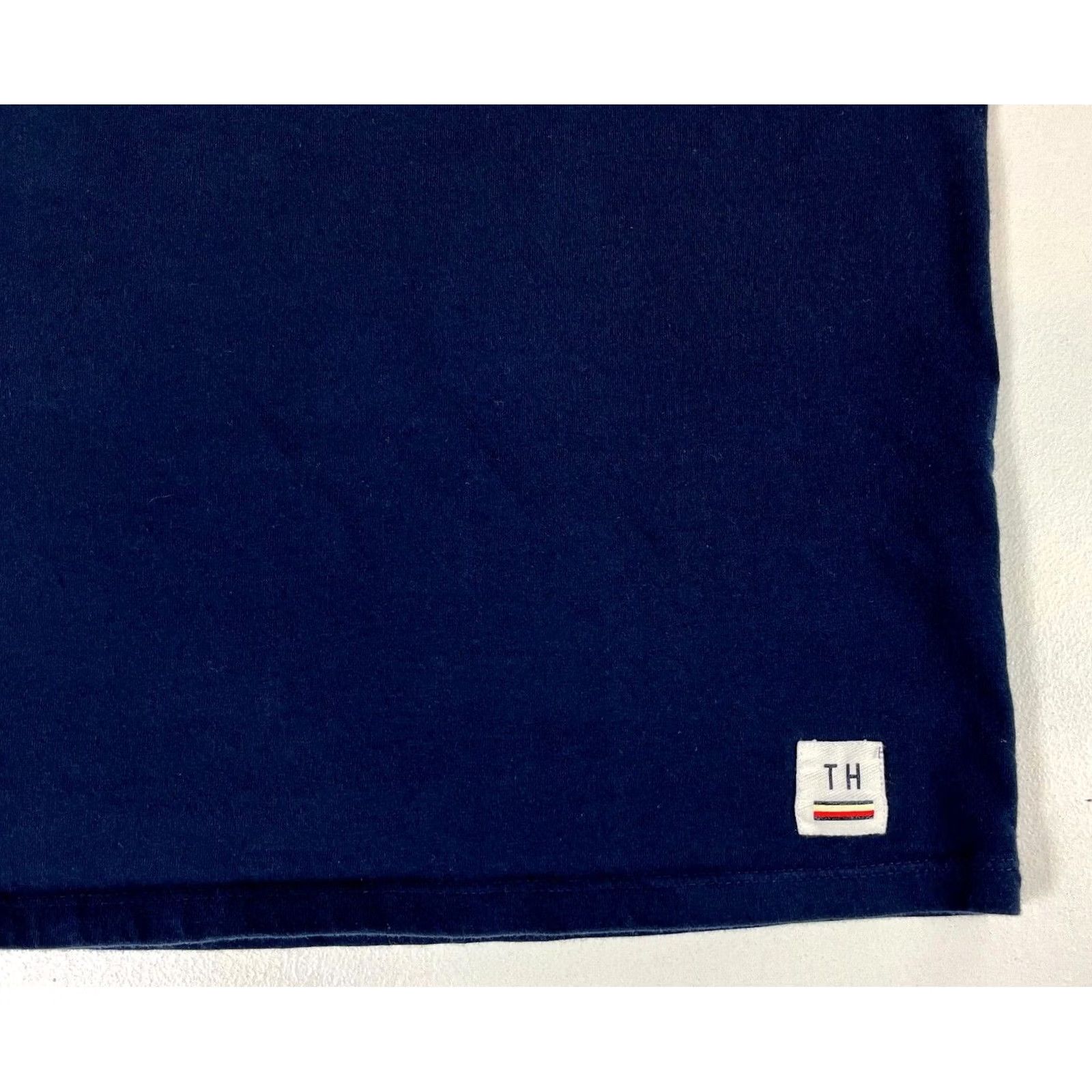 Tommy Hilfiger Tommy Hilfiger T-Shirt Men’s Crew Neck Short Sleeve Navy 100% Cotton Sz L Size US L / EU 52-54 / 3 - 4 Thumbnail
