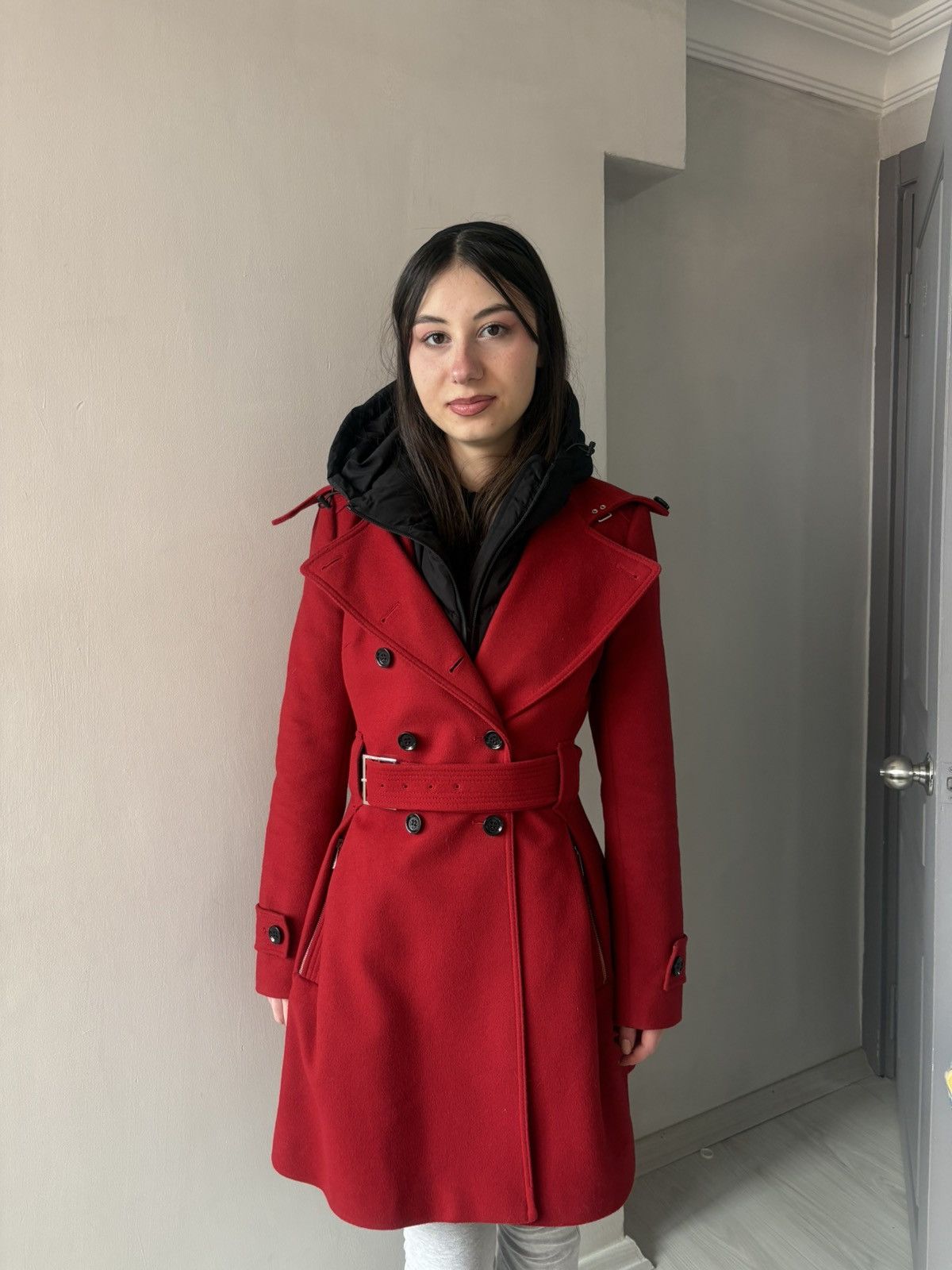Karen Millen Karen Millen wool coat Size L / US 10 / IT 46 - 1 Thumbnail