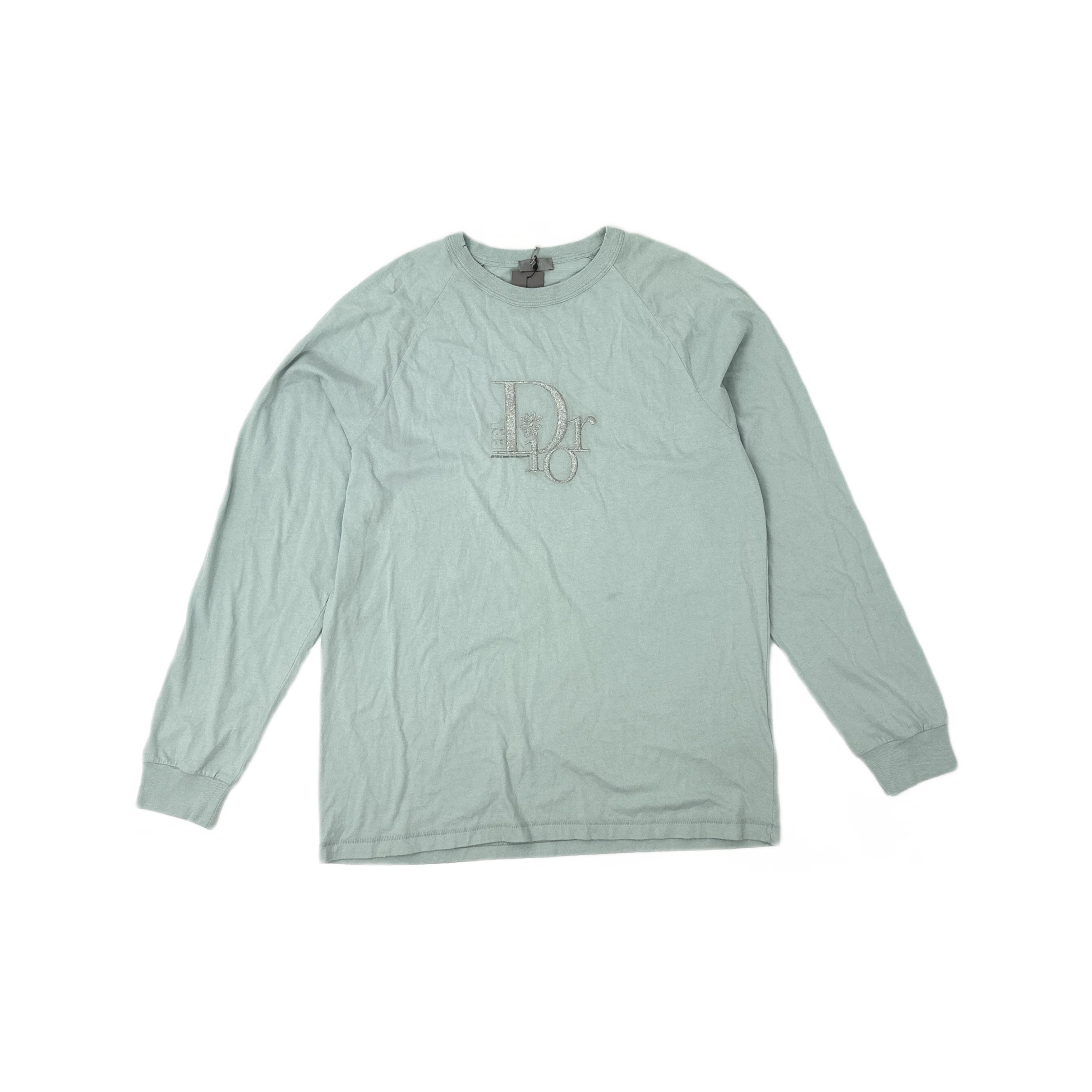Dior Dior Embroidered Logo Sweatshirt Size XL Size US XL / EU 56 / 4 - 1 Thumbnail