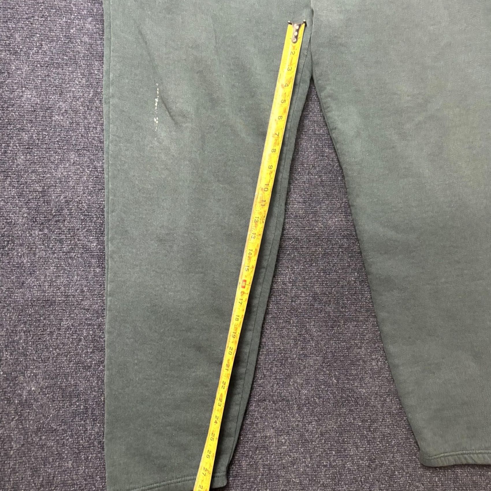 Wilson VINTAGE? No. Wilson Sweatpants Mens 2XL Green Fleece Joggers Elastic Waist Pockets Athletic Size US 39 - 5 Thumbnail