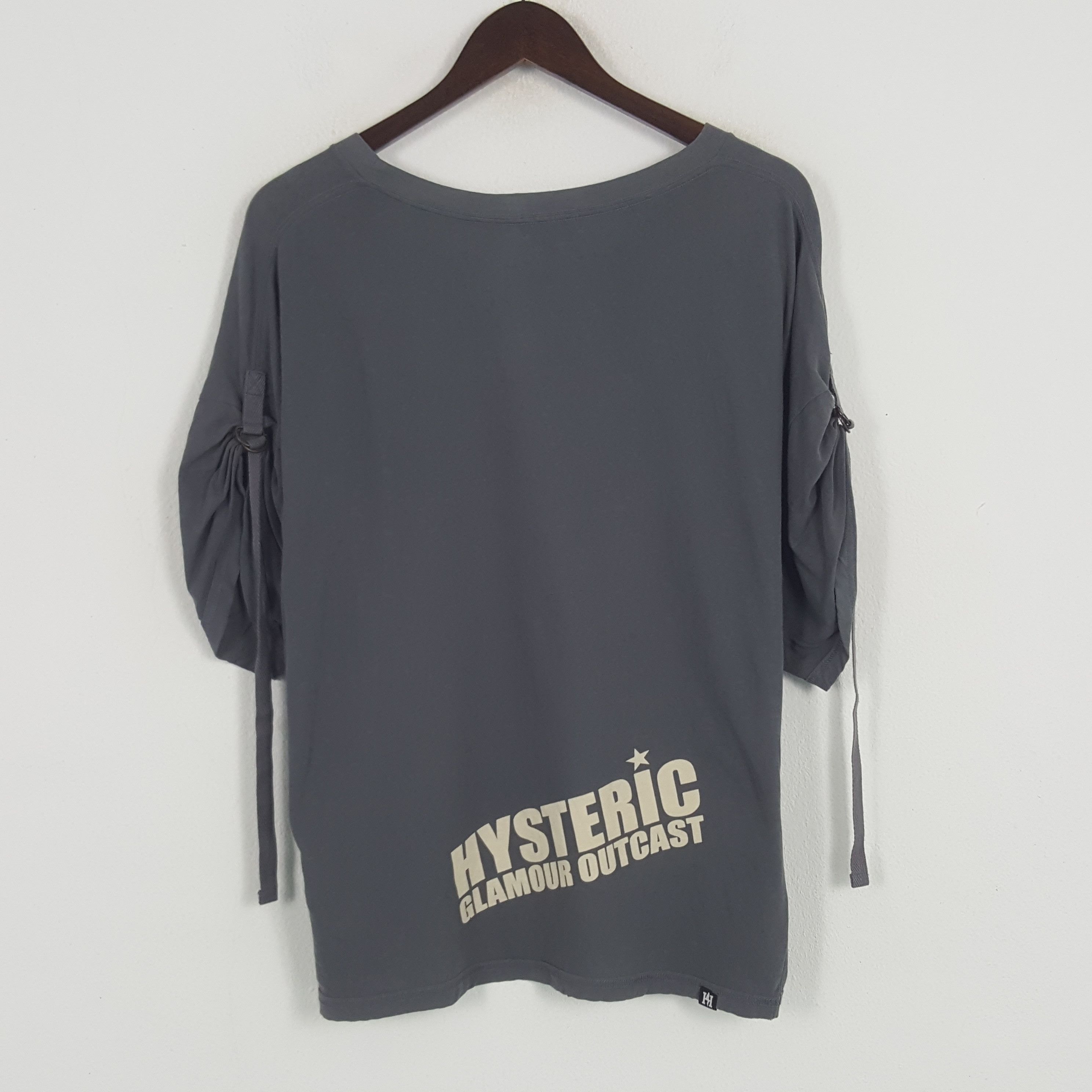 Hysteric Glamour × Japanese Brand × Vintage Vintage Hysteric Glamour Outcast T-shirt Size XL / US 12-14 / IT 48-50 - 3 Thumbnail