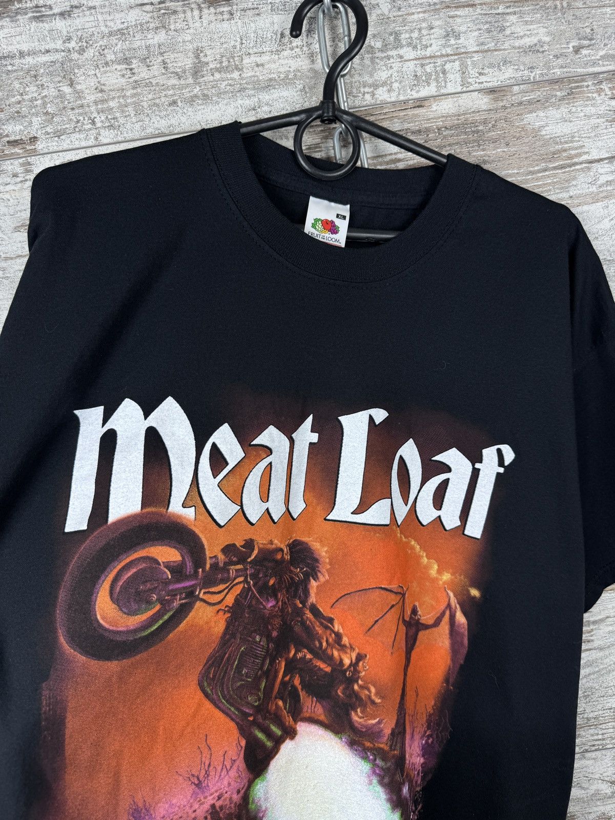 Vintage Mens Vintage Meat Loaf T-shirt 2005 tee rock band Size US XL / EU 56 / 4 - 5 Thumbnail
