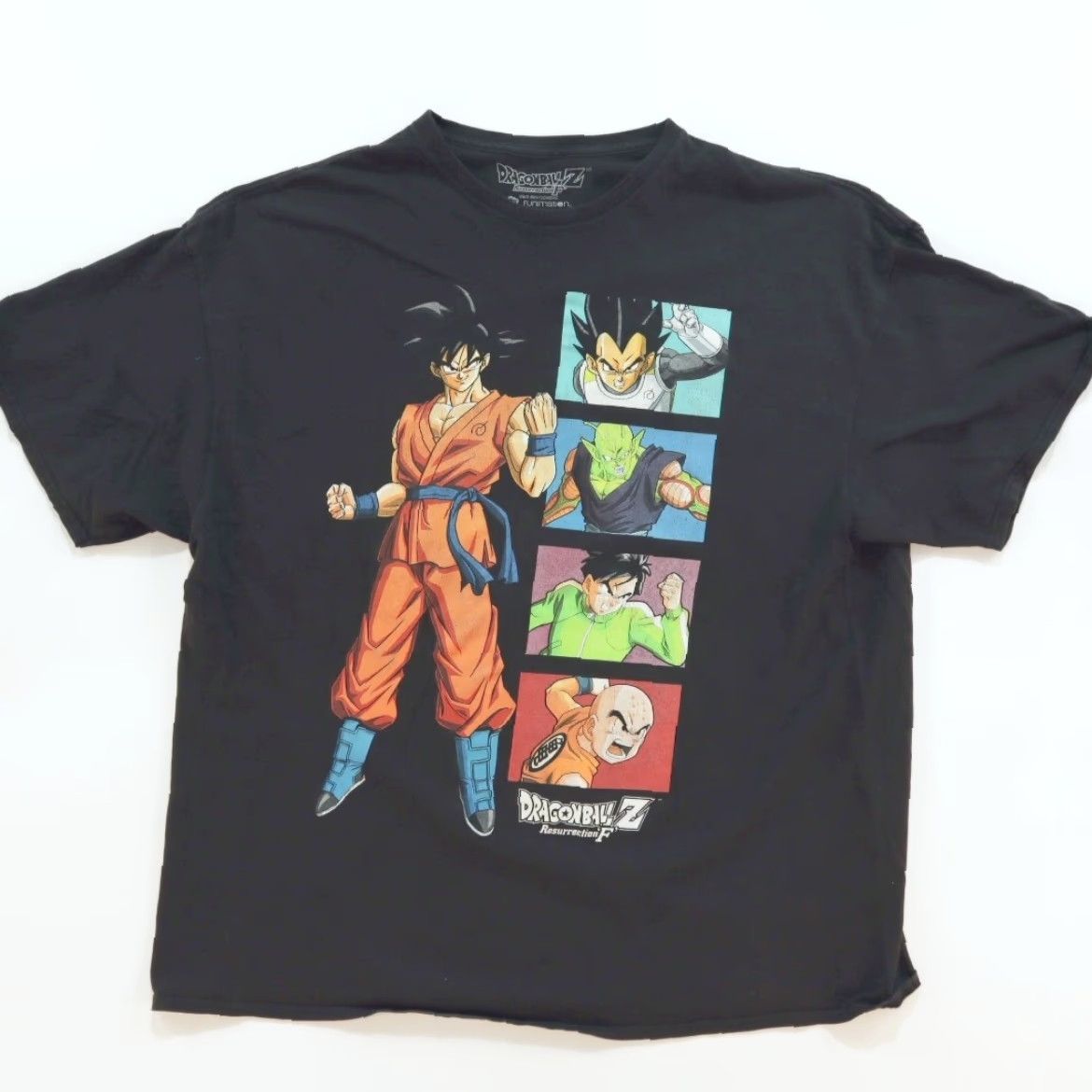 Vintage Ressurection F Dragonball Z Solid T-Shirt Black 3XL Mens Shirt Bag & Tall V2 Size US XXL / EU 58 / 5 - 2 Thumbnail