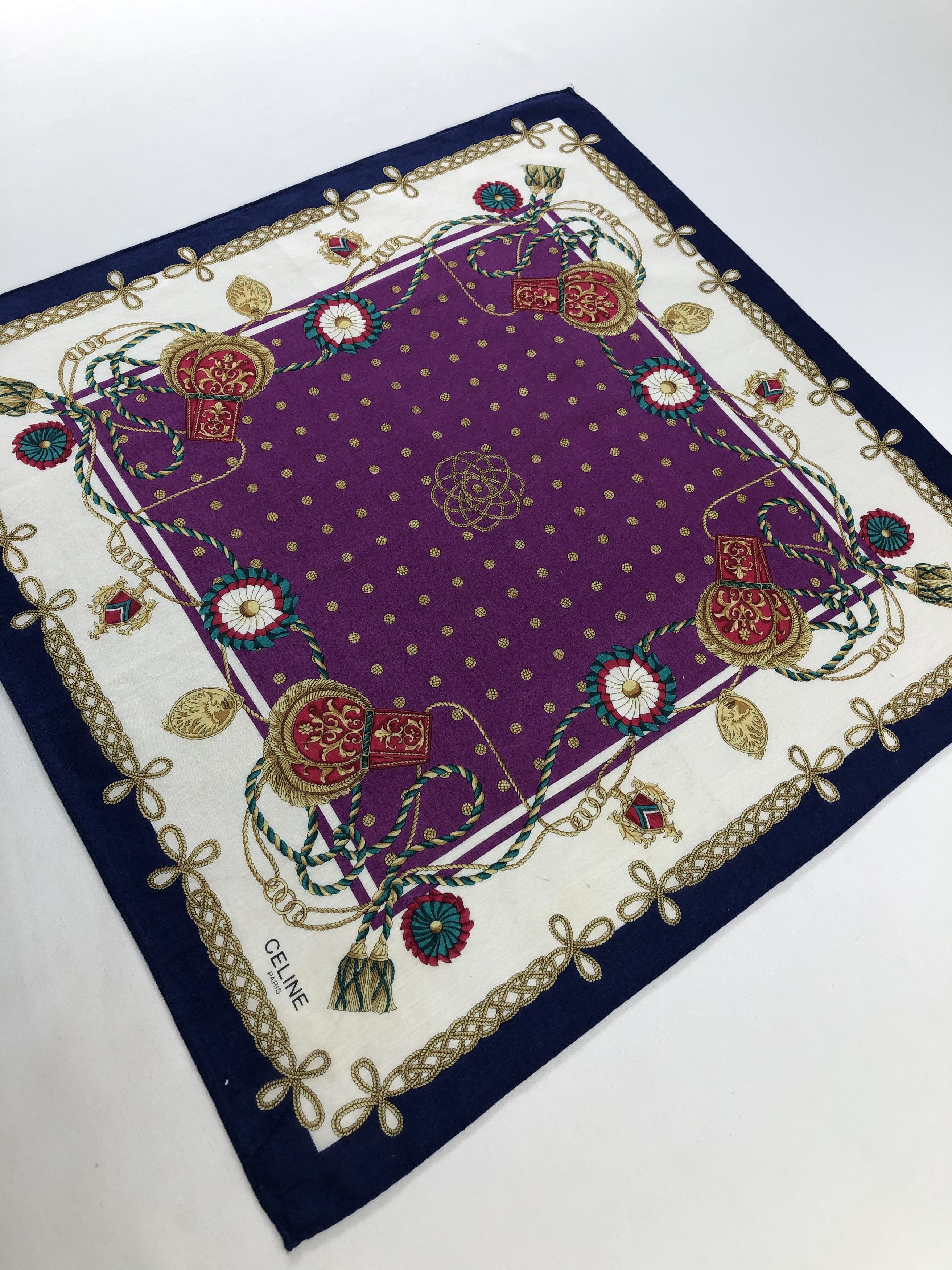 Celine Celine Handkerchief / Bandana / Neckerchief Size ONE SIZE - 3 Thumbnail